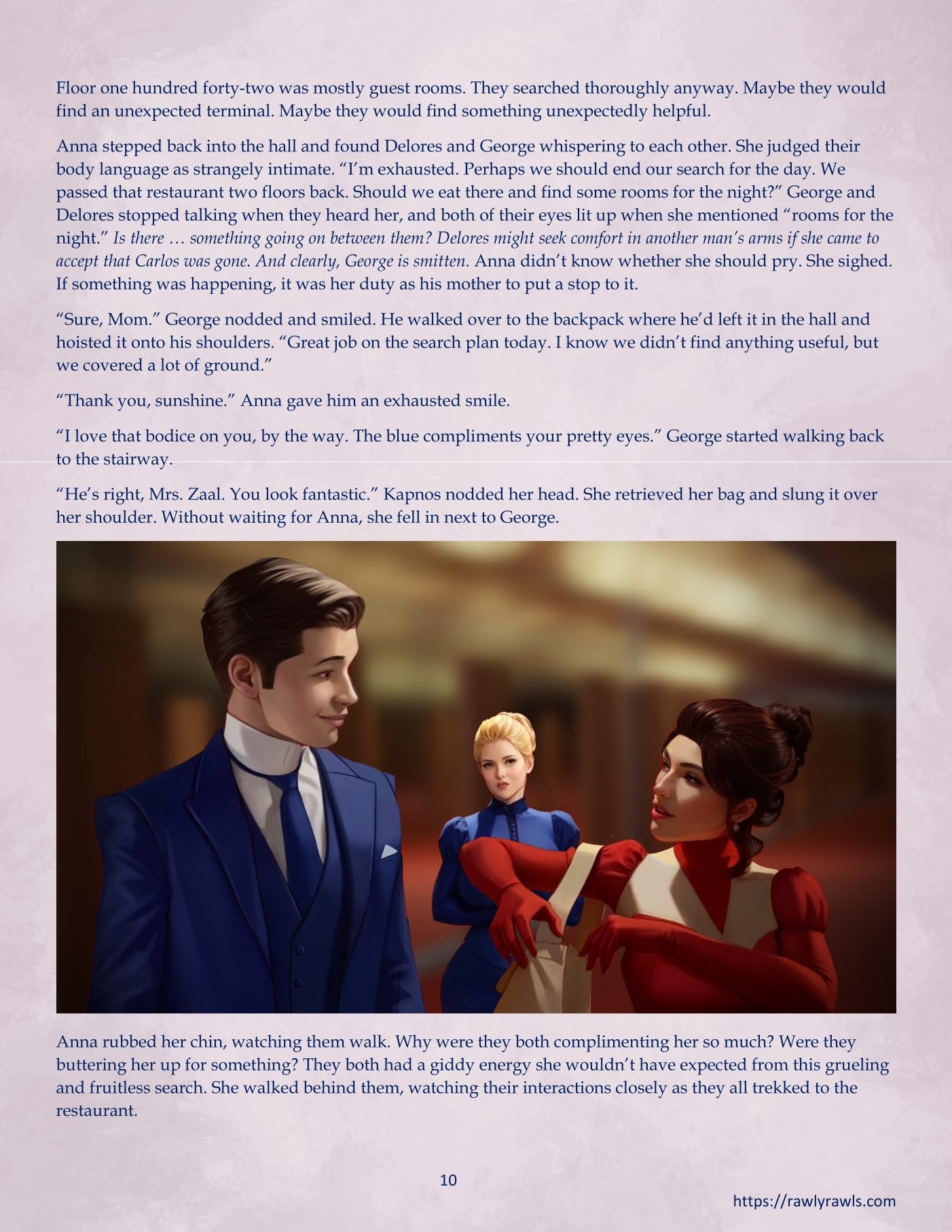 La Belle Ile en Mere [Sezlov , RawlyRawls] - Chapter 7 — Page 10