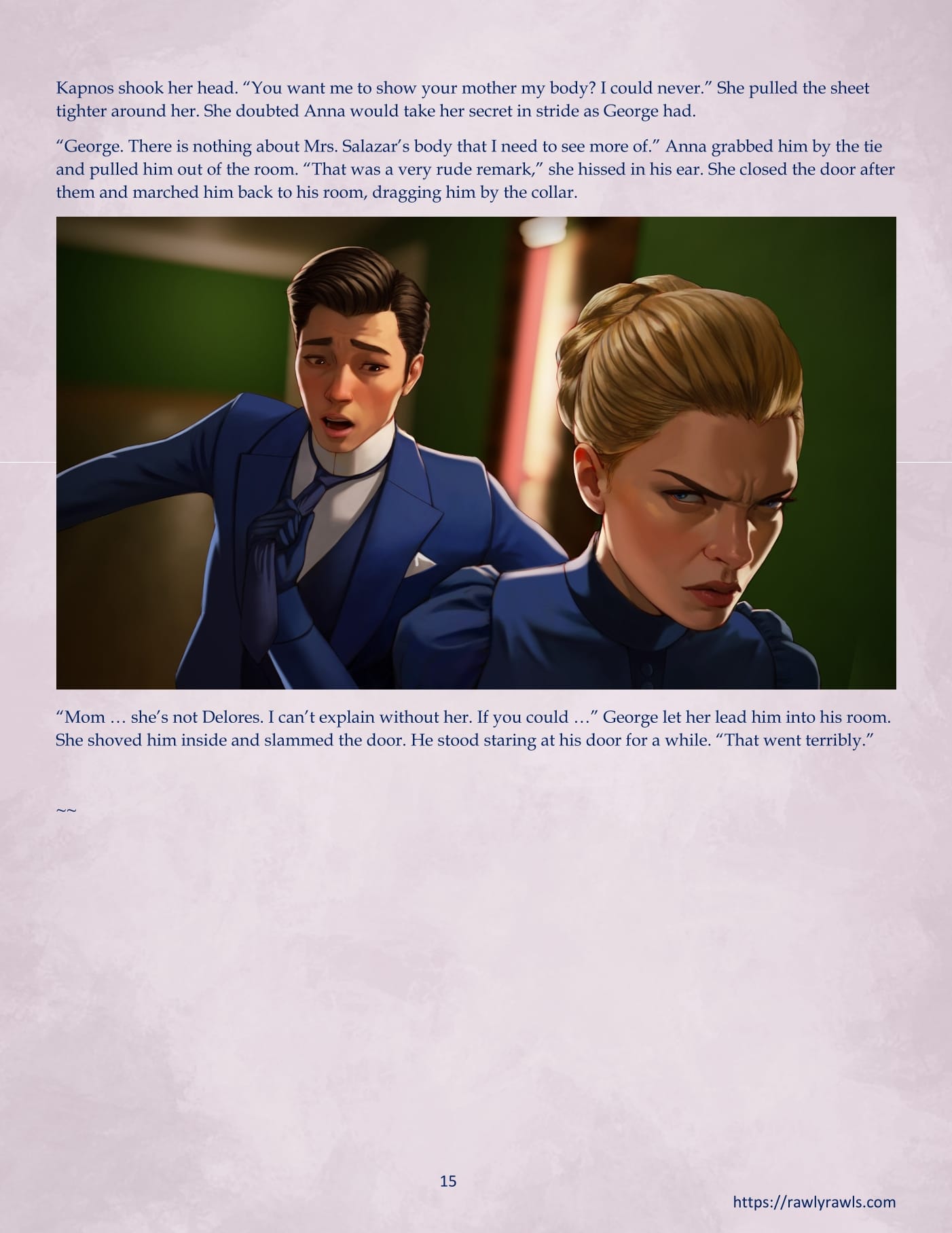 La Belle Ile en Mere [Sezlov , RawlyRawls] - Chapter 7 — Page 15