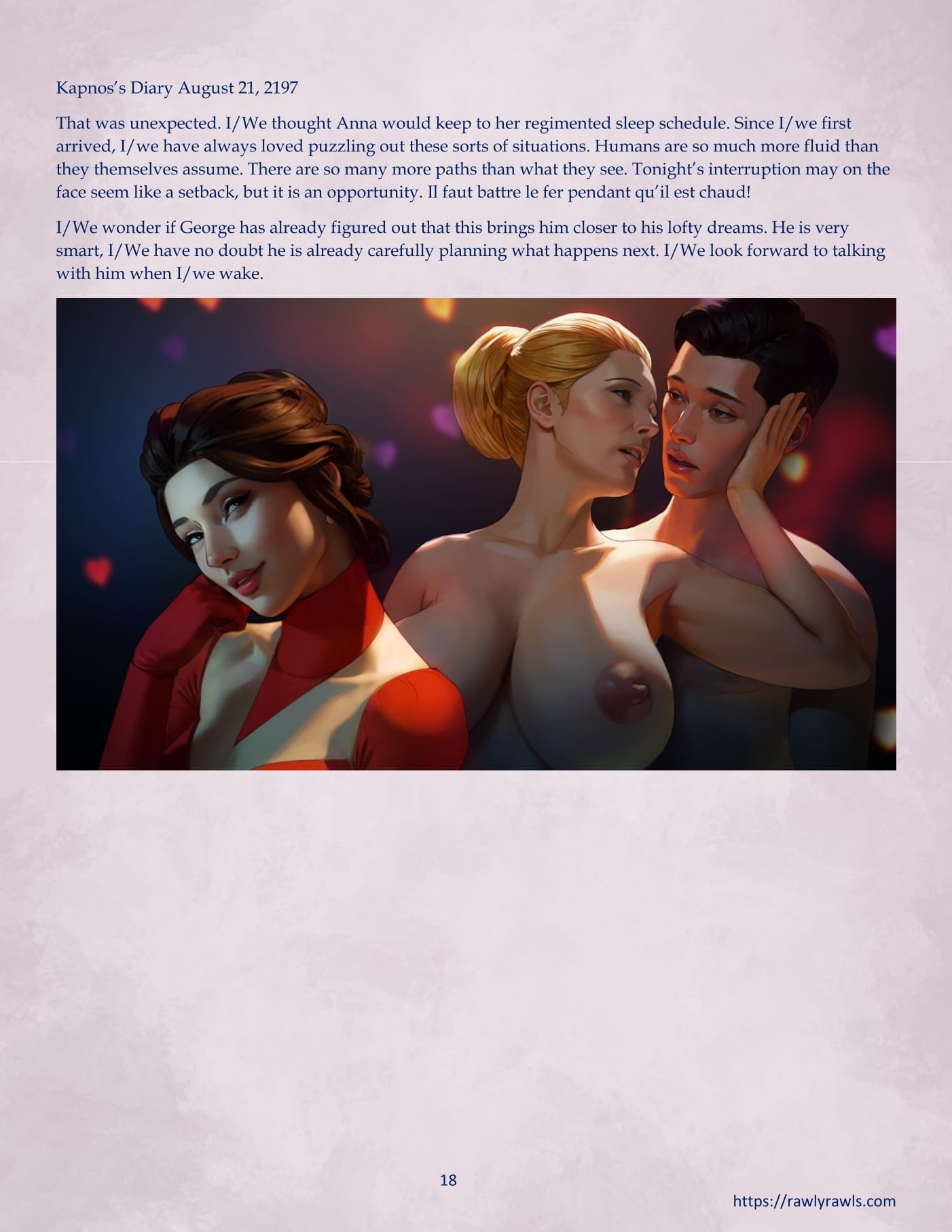 La Belle Ile en Mere [Sezlov , RawlyRawls] - Chapter 7 — Page 18