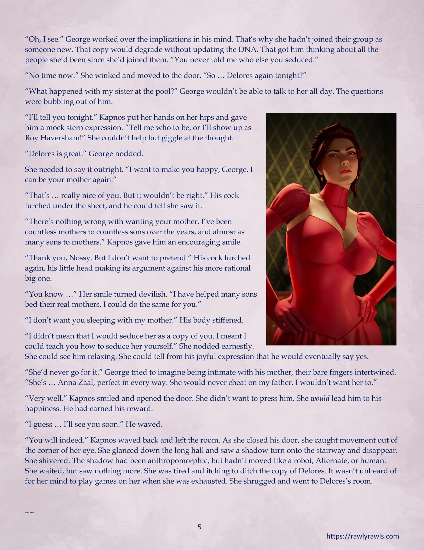 La Belle Ile en Mere [Sezlov , RawlyRawls] - Chapter 7 — Page 5