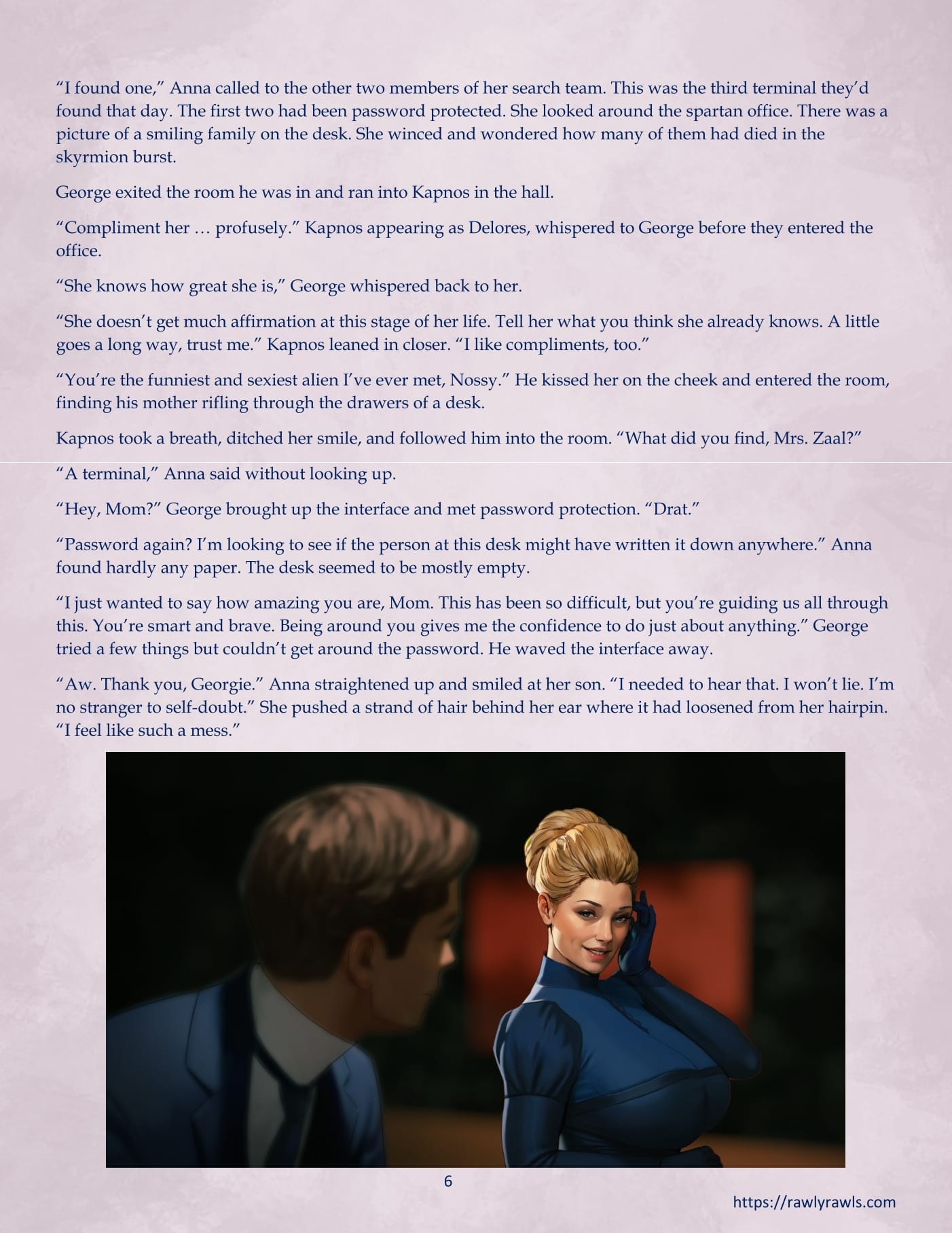 La Belle Ile en Mere [Sezlov , RawlyRawls] - Chapter 7 — Page 6