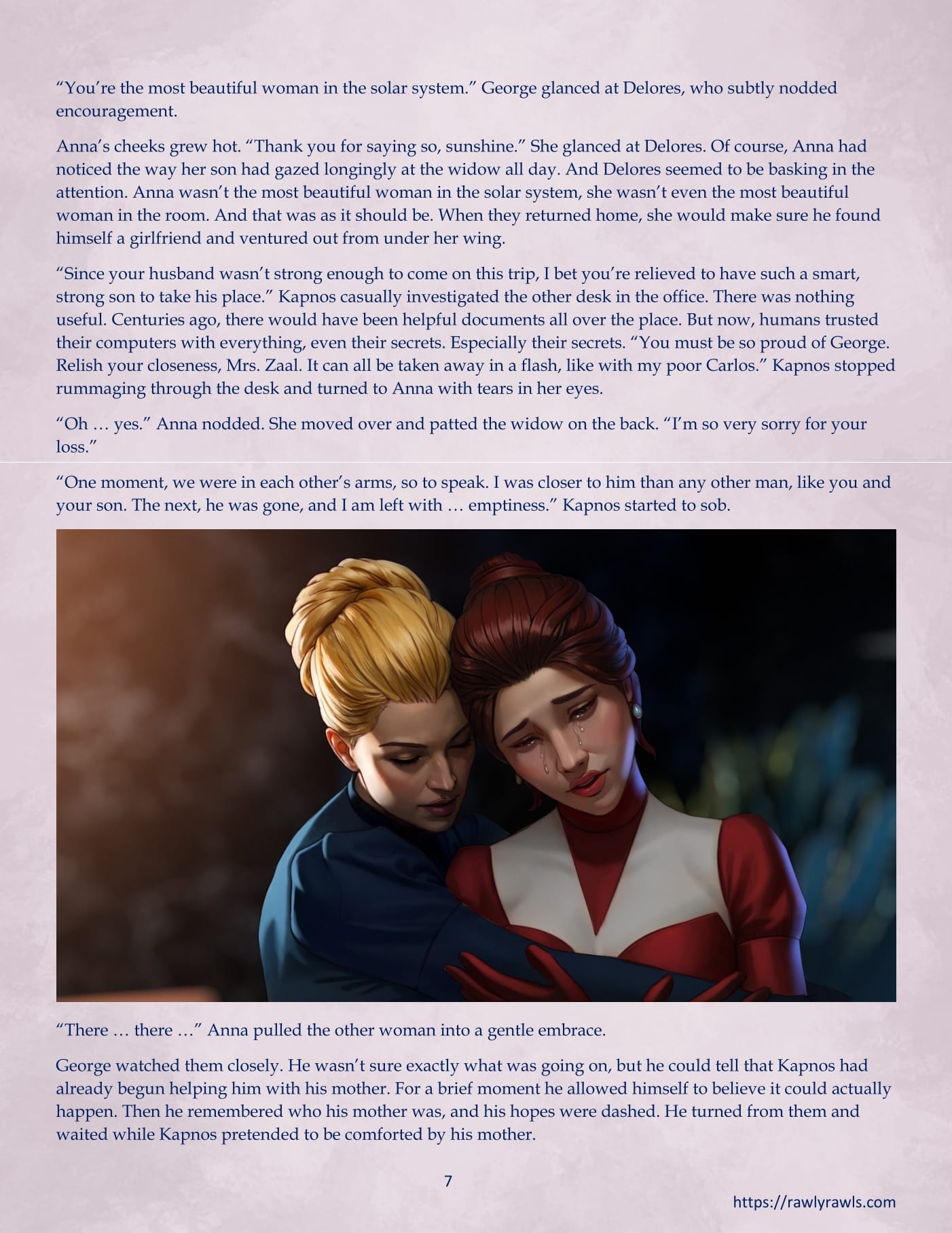 La Belle Ile en Mere [Sezlov , RawlyRawls] - Chapter 7 — Page 7