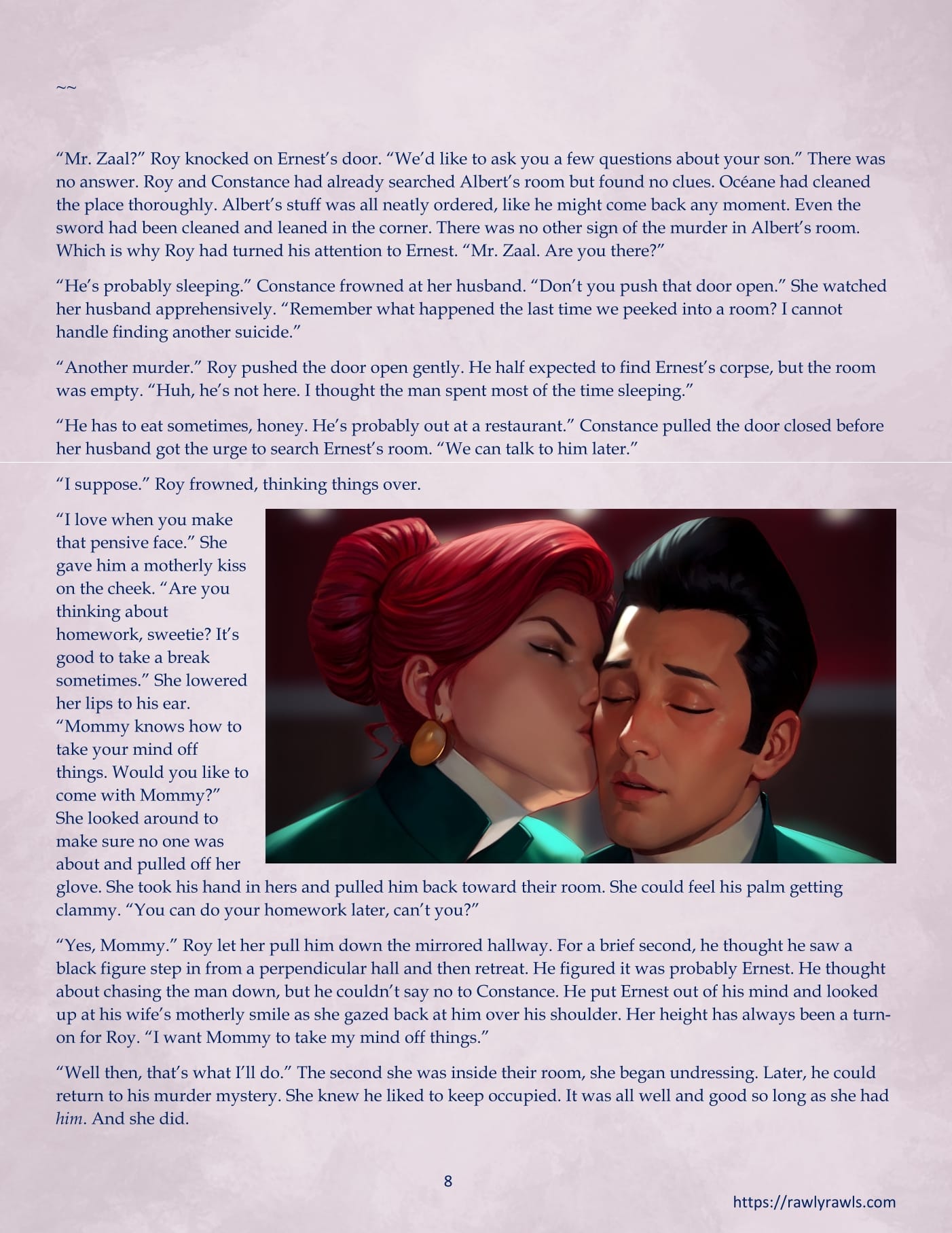 La Belle Ile en Mere [Sezlov , RawlyRawls] - Chapter 7 — Page 8