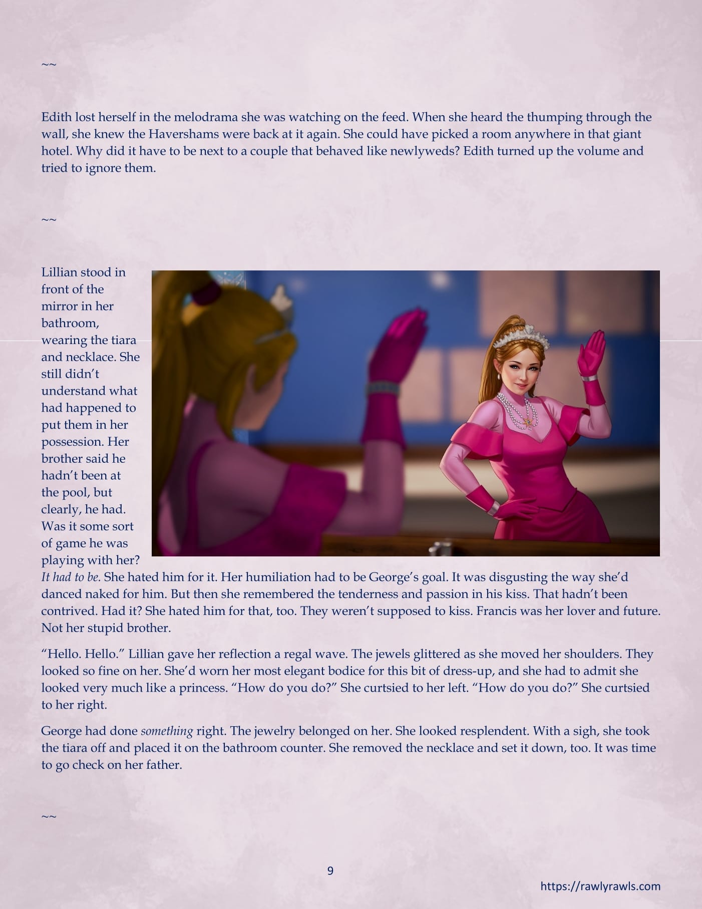 La Belle Ile en Mere [Sezlov , RawlyRawls] - Chapter 7 — Page 9