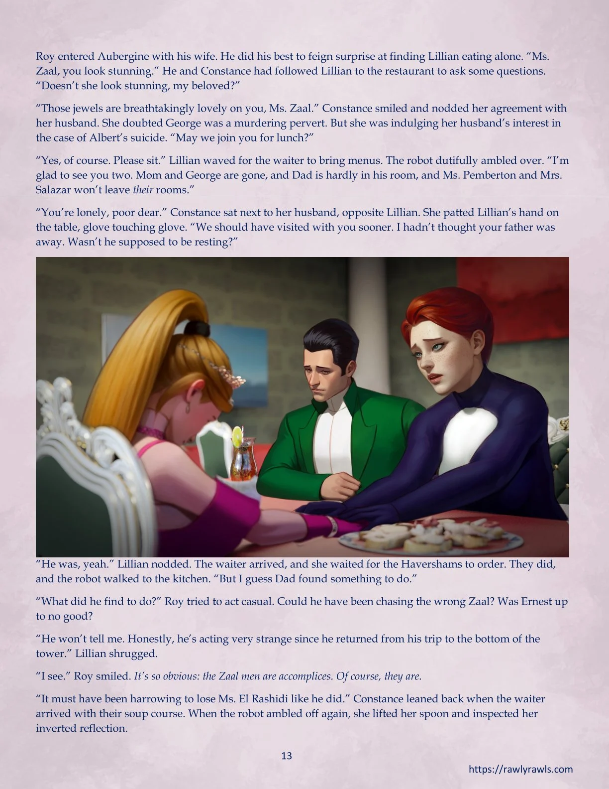 La Belle Ile en Mere [Sezlov , RawlyRawls] - Chapter 8 — Page 13