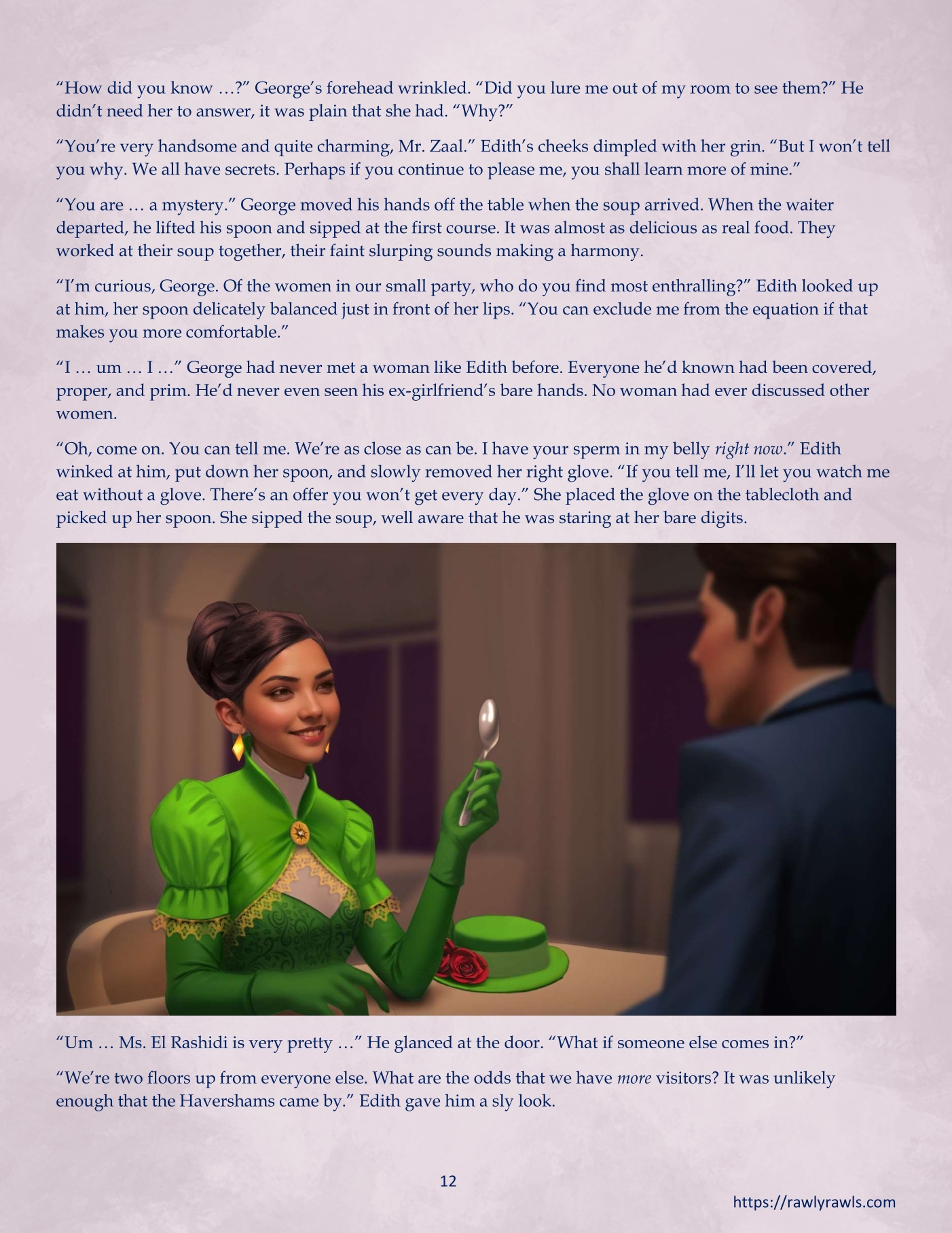 La Belle Ile en Mere [Sezlov , RawlyRawls] - Chapter 3 — Page 12