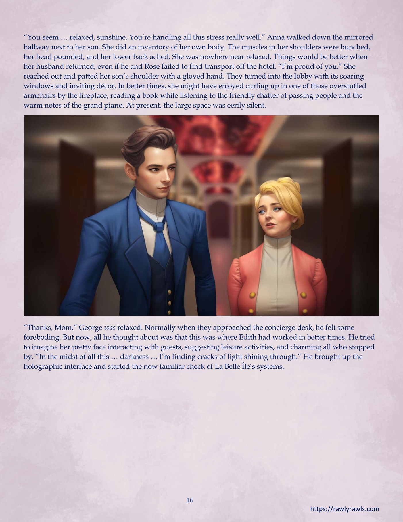 La Belle Ile en Mere [Sezlov , RawlyRawls] - Chapter 3 — Page 16