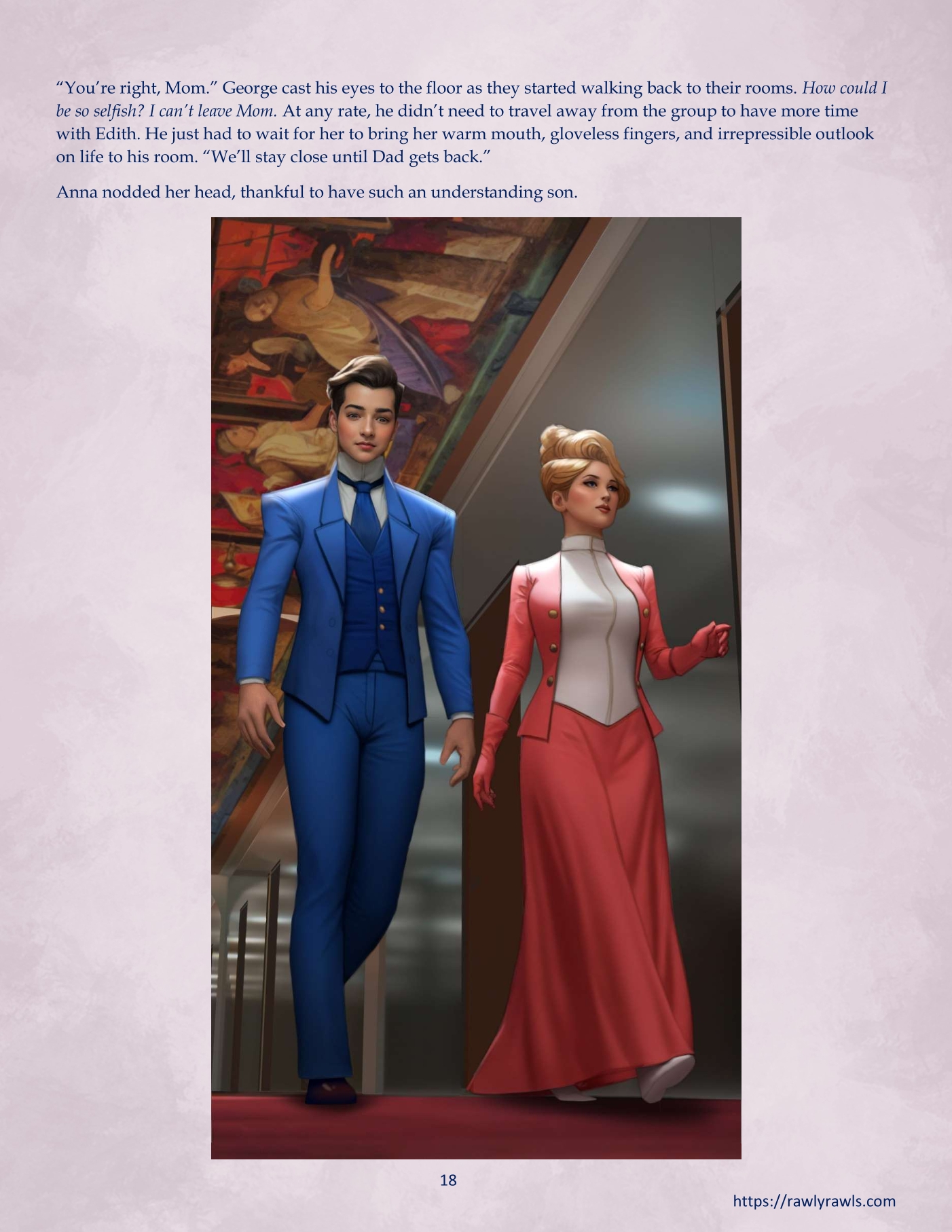 La Belle Ile en Mere [Sezlov , RawlyRawls] - Chapter 3 — Page 18