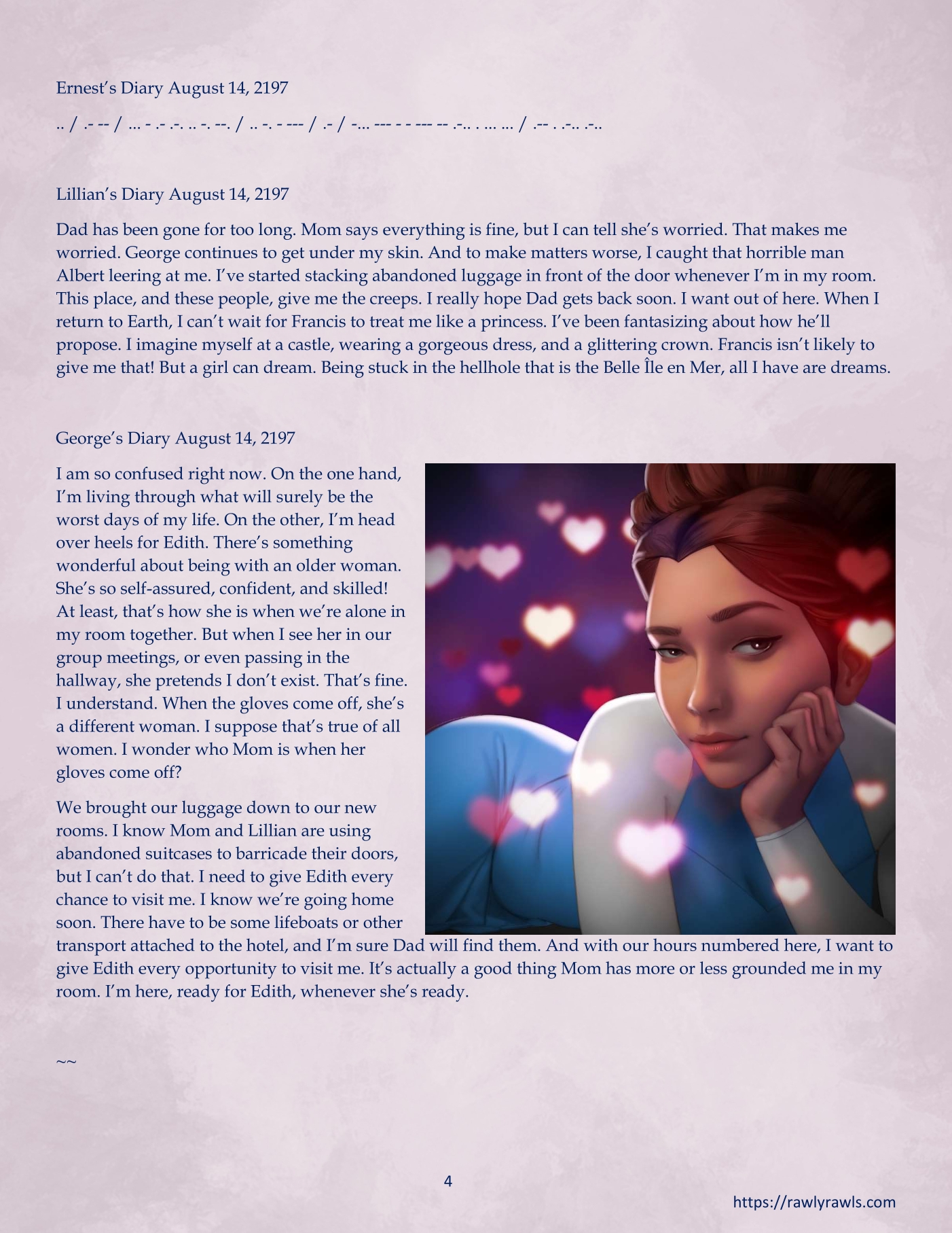 La Belle Ile en Mere [Sezlov , RawlyRawls] - Chapter 3 — Page 4