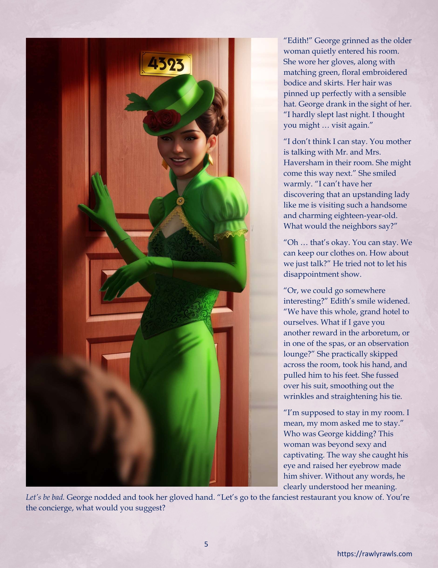 La Belle Ile en Mere [Sezlov , RawlyRawls] - Chapter 3 — Page 5