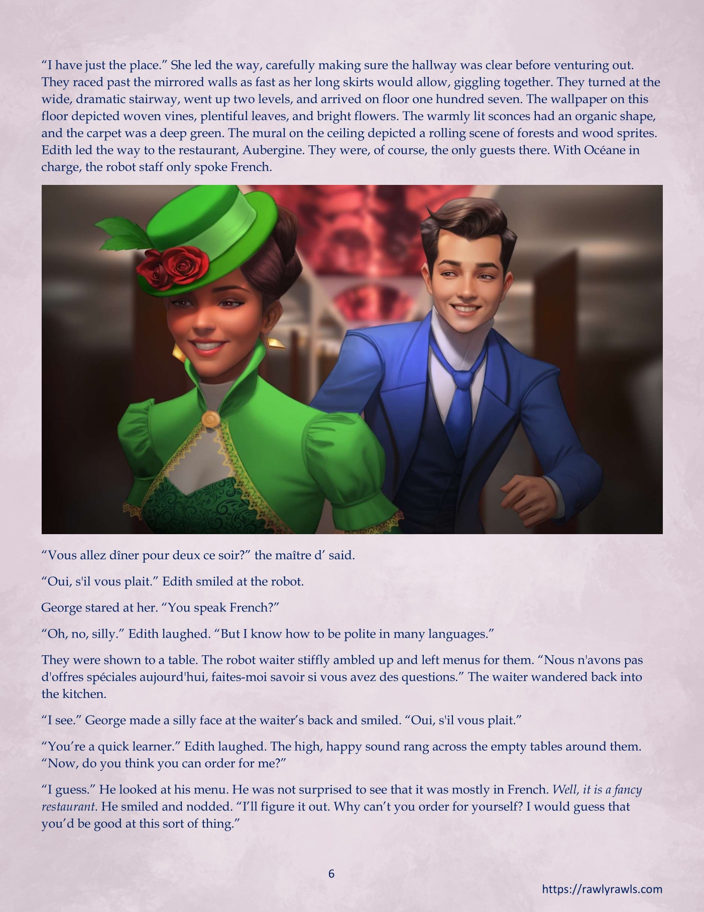 La Belle Ile en Mere [Sezlov , RawlyRawls] - Chapter 3 — Page 6