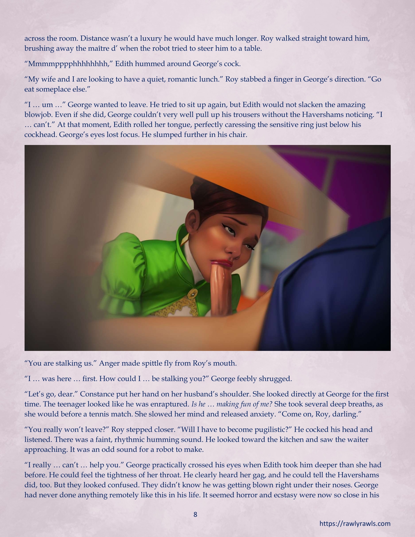 La Belle Ile en Mere [Sezlov , RawlyRawls] - Chapter 3 — Page 8