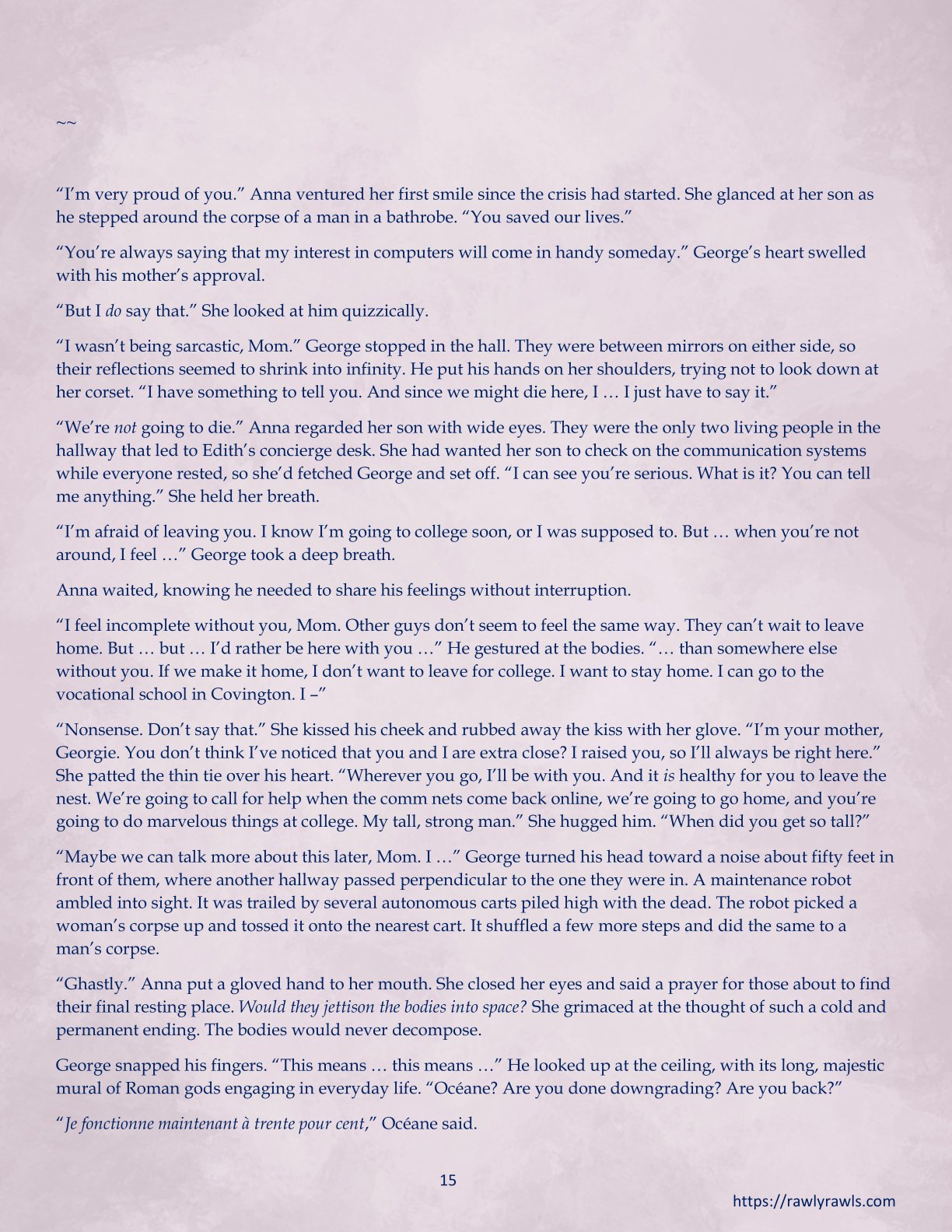 La Belle Ile en Mere [Sezlov , RawlyRawls] - Chapter 1 — Page 15