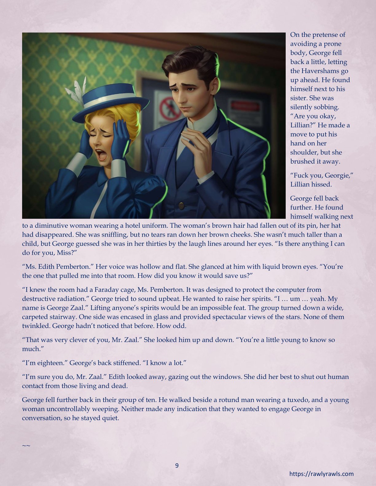 La Belle Ile en Mere [Sezlov , RawlyRawls] - Chapter 1 — Page 9