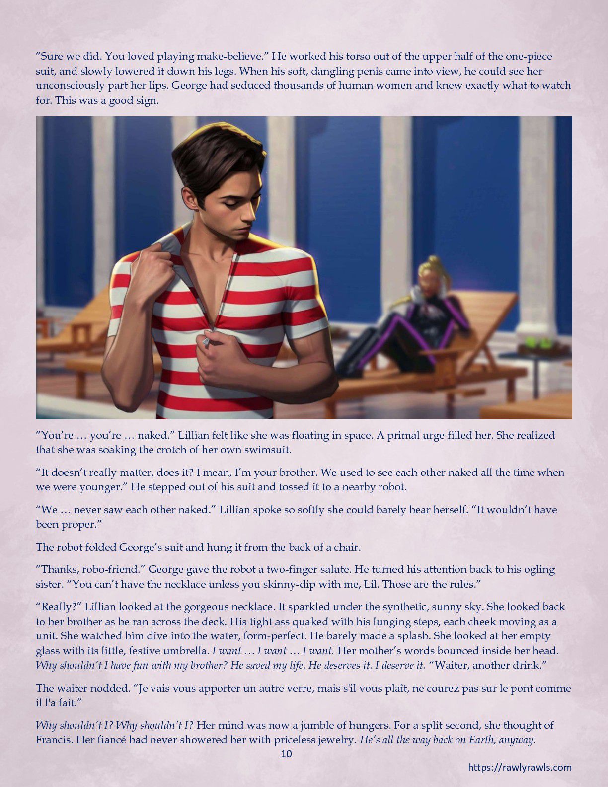 La Belle Ile en Mere [Sezlov , RawlyRawls] - Chapter 5 — Page 10