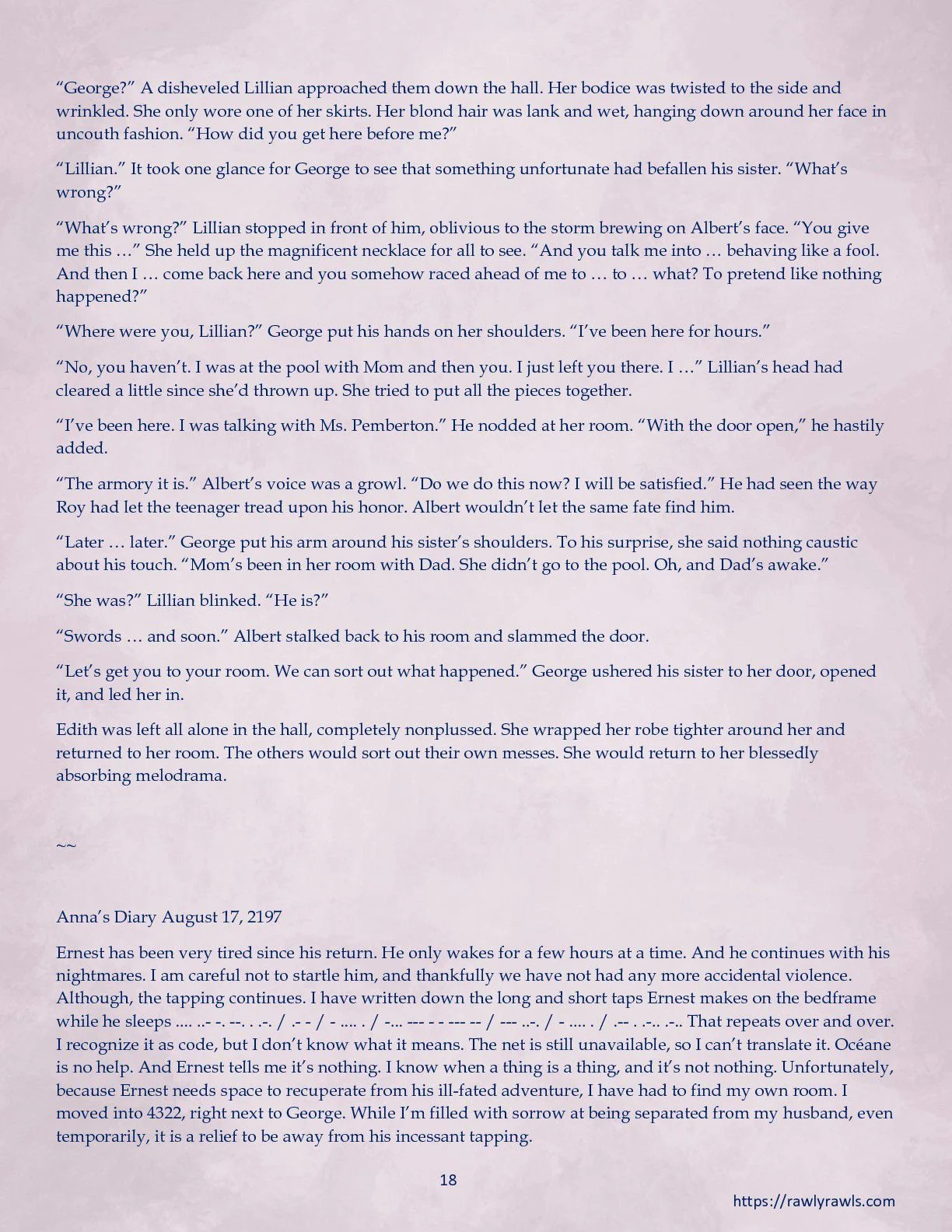 La Belle Ile en Mere [Sezlov , RawlyRawls] - Chapter 5 — Page 18