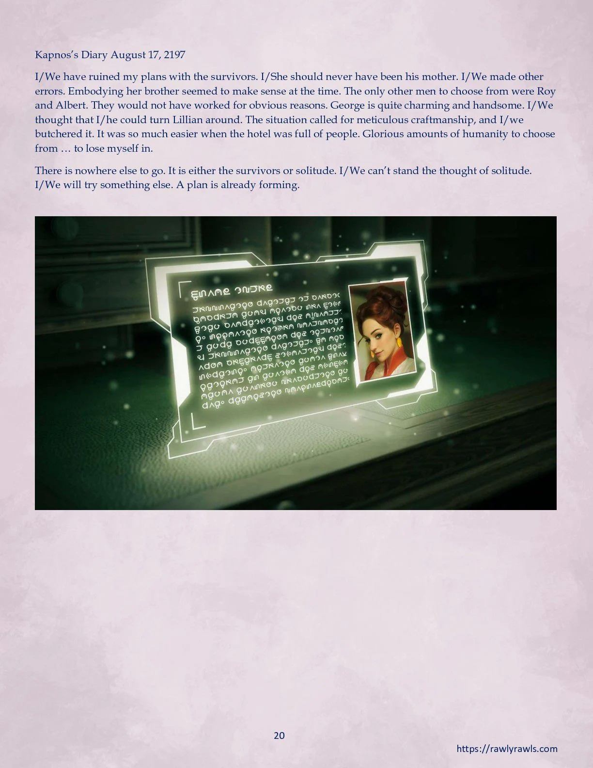 La Belle Ile en Mere [Sezlov , RawlyRawls] - Chapter 5 — Page 20