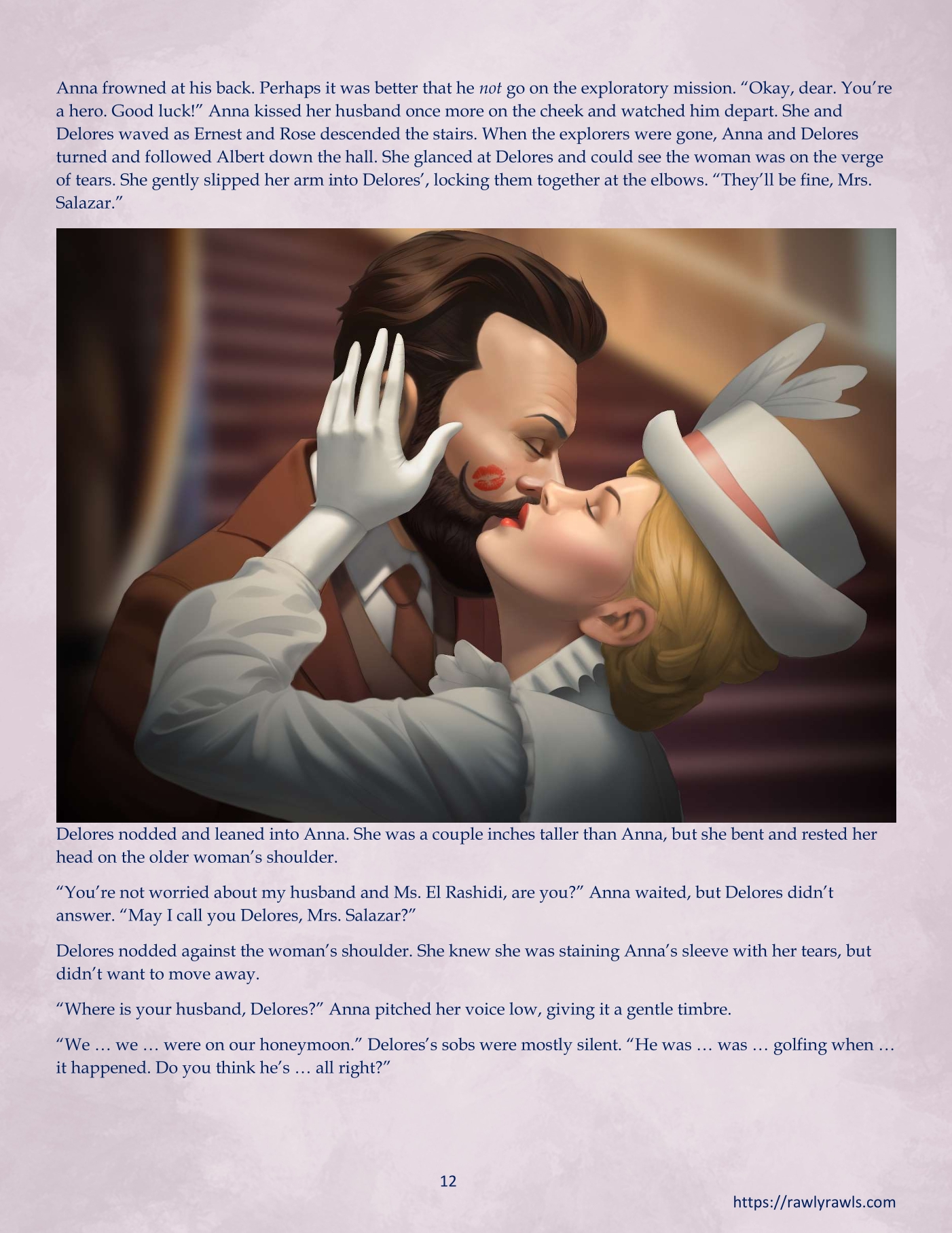 La Belle Ile en Mere [Sezlov , RawlyRawls] - Chapter 2 — Page 12