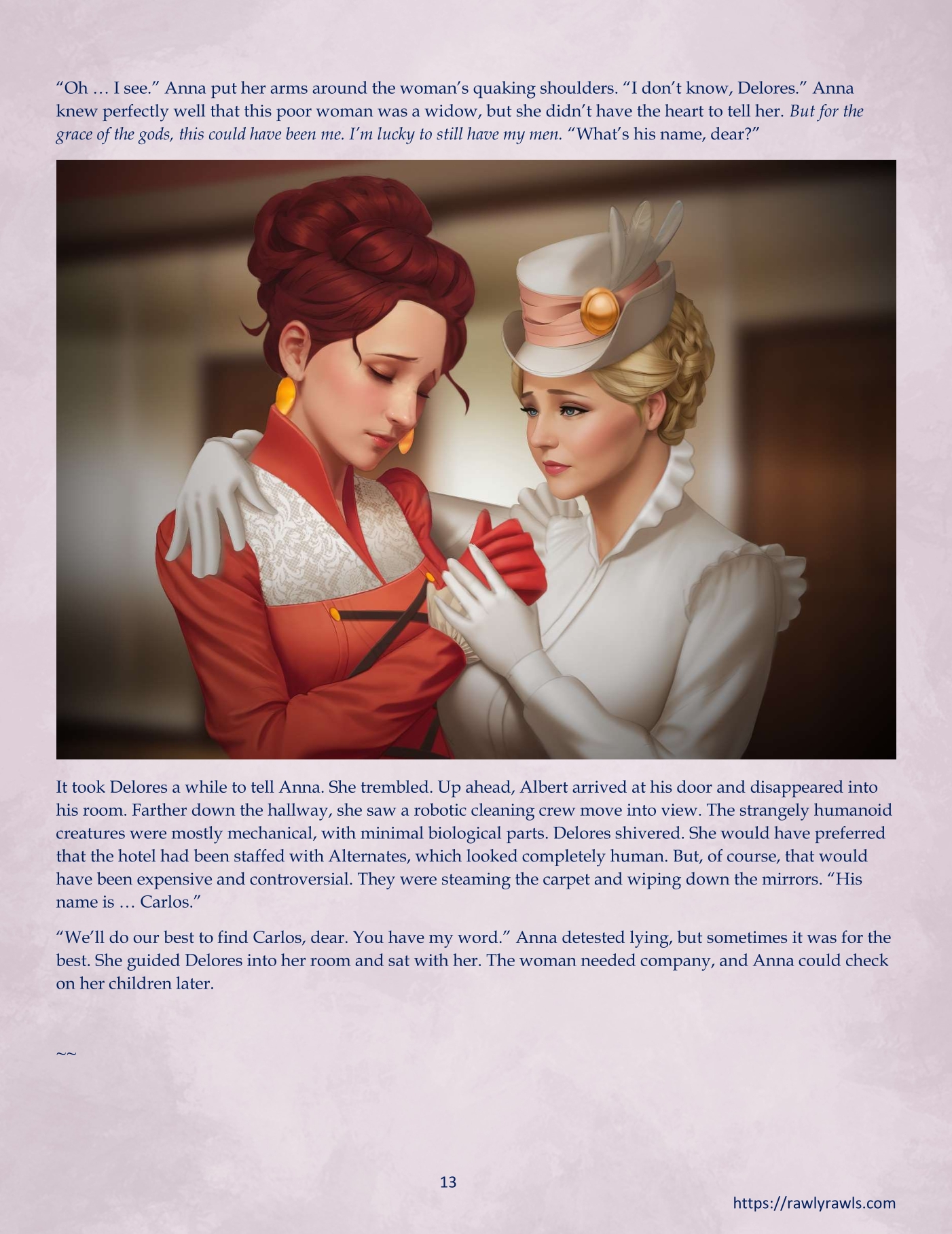 La Belle Ile en Mere [Sezlov , RawlyRawls] - Chapter 2 — Page 13