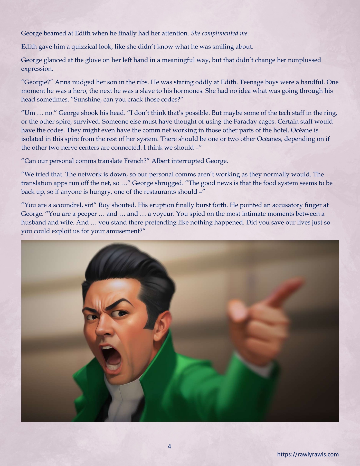 La Belle Ile en Mere [Sezlov , RawlyRawls] - Chapter 2 — Page 4