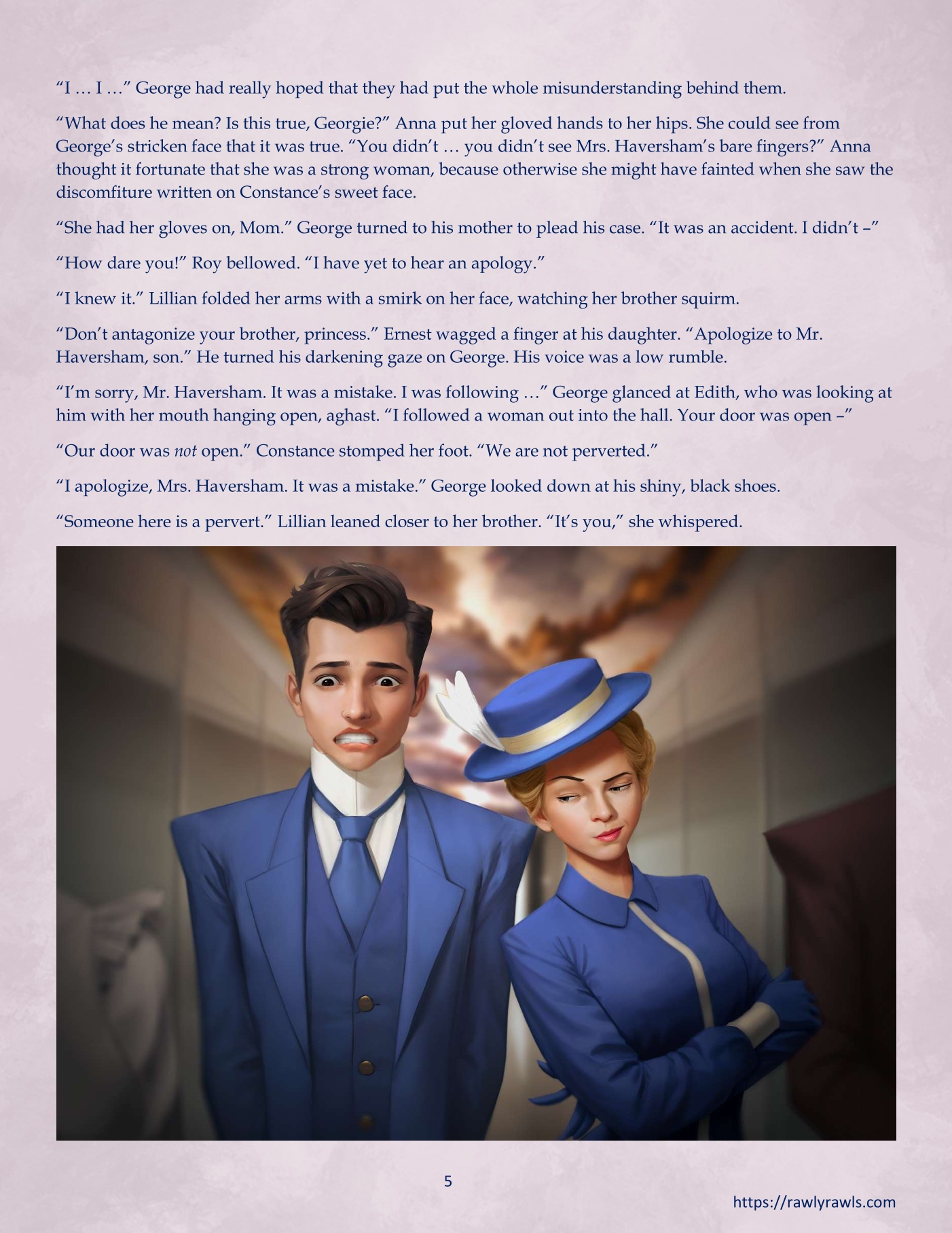 La Belle Ile en Mere [Sezlov , RawlyRawls] - Chapter 2 — Page 5