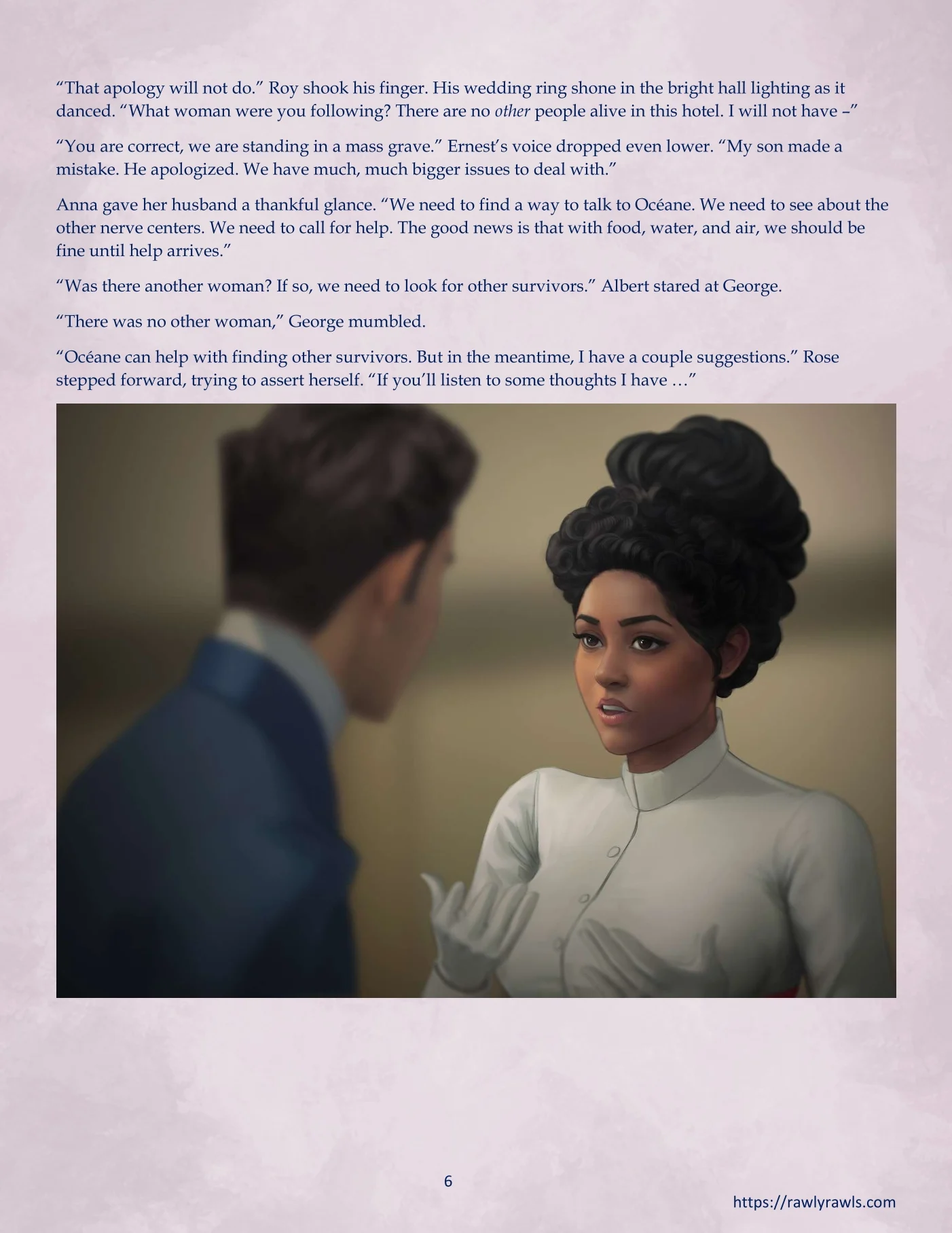 La Belle Ile en Mere [Sezlov , RawlyRawls] - Chapter 2 — Page 6