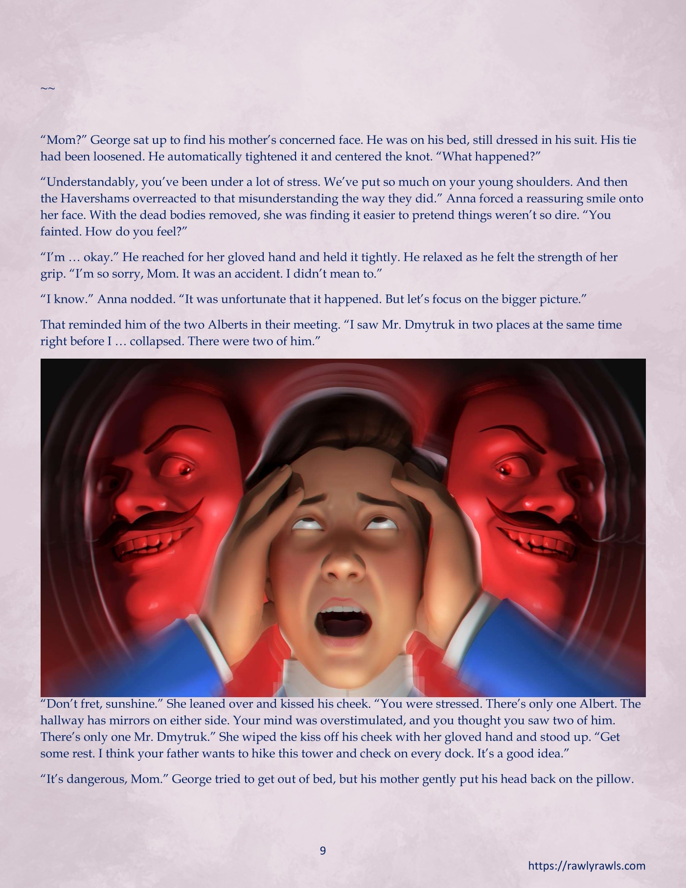 La Belle Ile en Mere [Sezlov , RawlyRawls] - Chapter 2 — Page 9