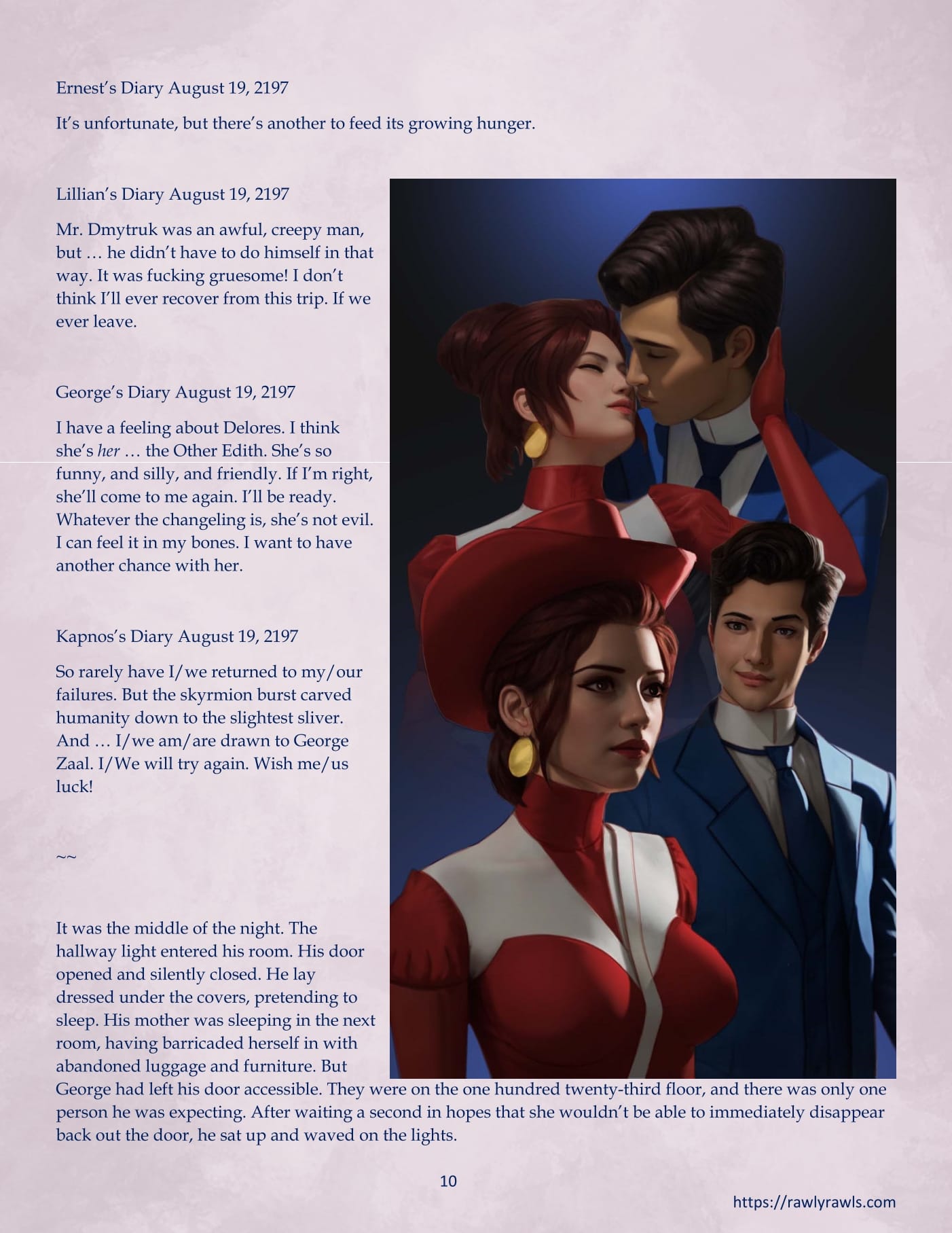 La Belle Ile en Mere [Sezlov , RawlyRawls] - Chapter 6 — Page 10