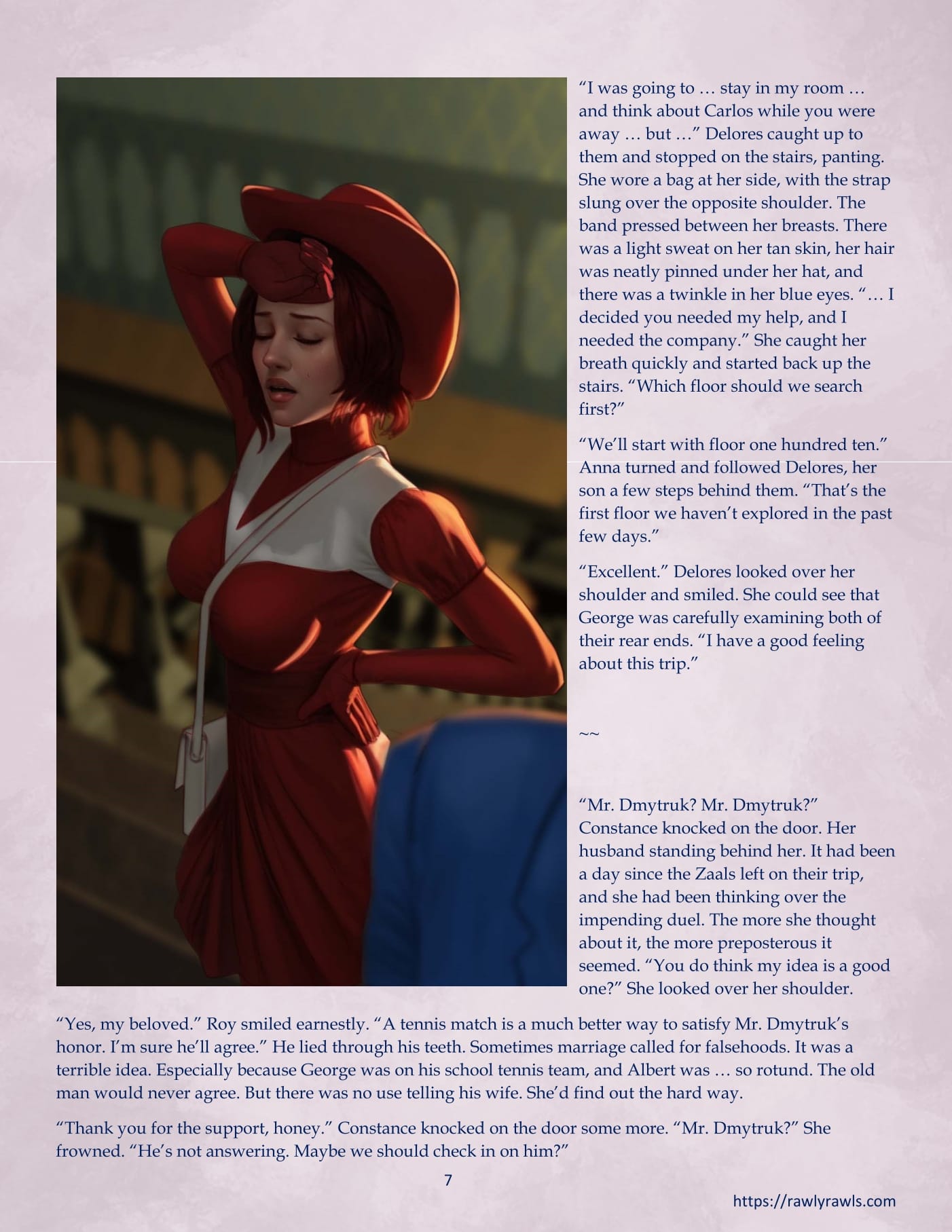 La Belle Ile en Mere [Sezlov , RawlyRawls] - Chapter 6 — Page 7