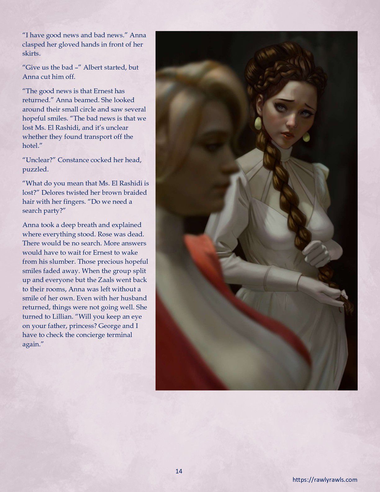 La Belle Ile en Mere [Sezlov , RawlyRawls] - Chapter 4 — Page 14