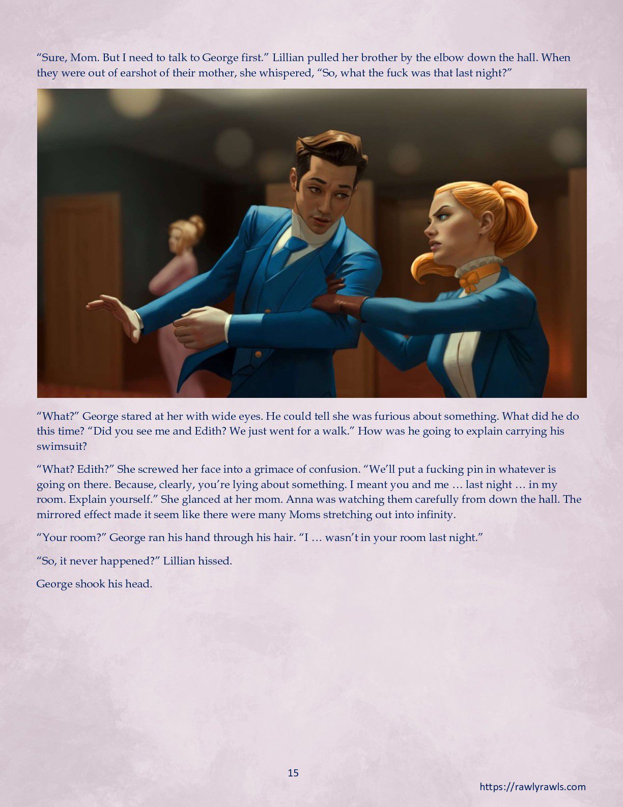 La Belle Ile en Mere [Sezlov , RawlyRawls] - Chapter 4 — Page 15