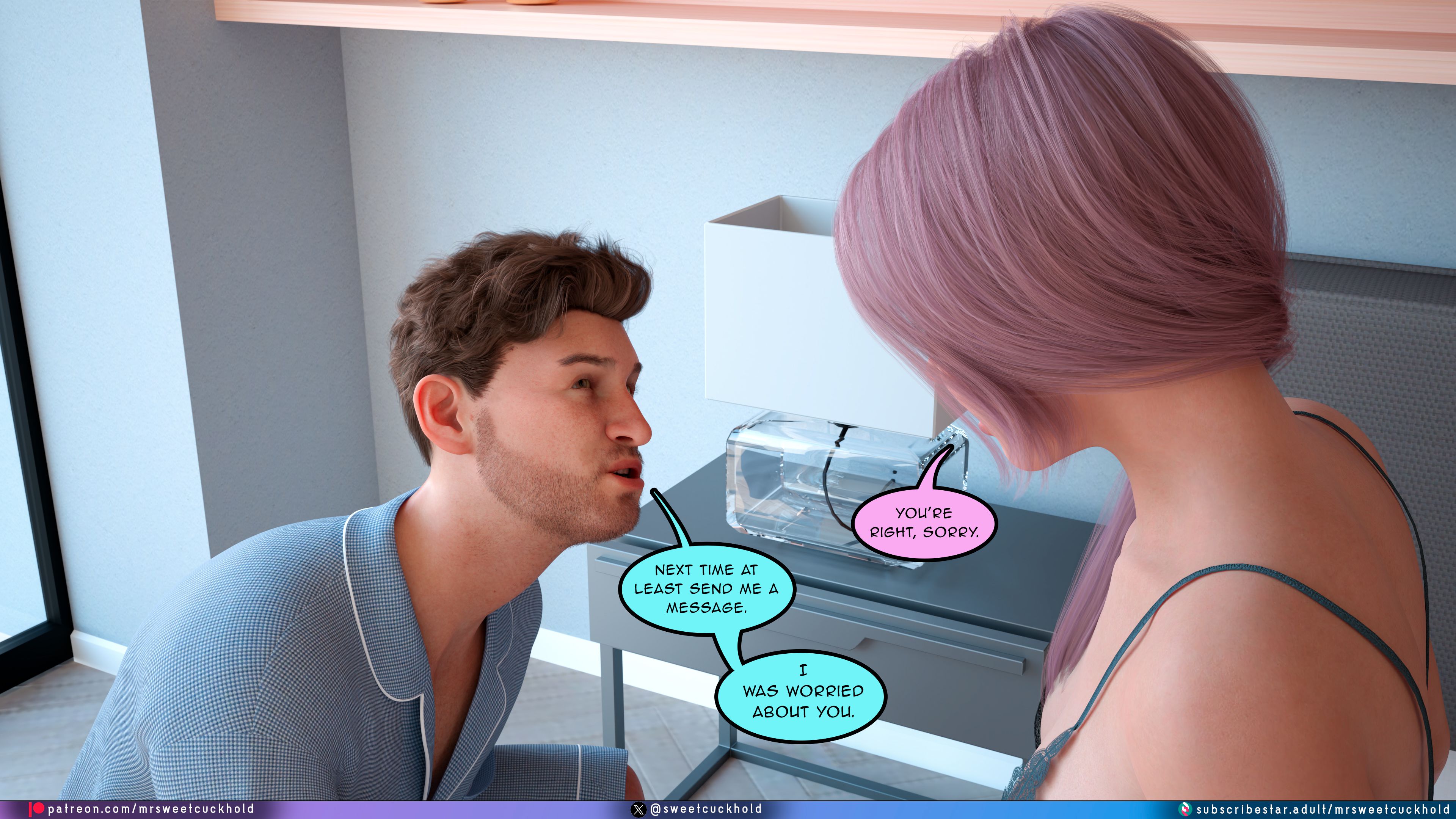 Undercover Betrayal [Mr.SweetCuckhold] - Chapter 3 — Page 9