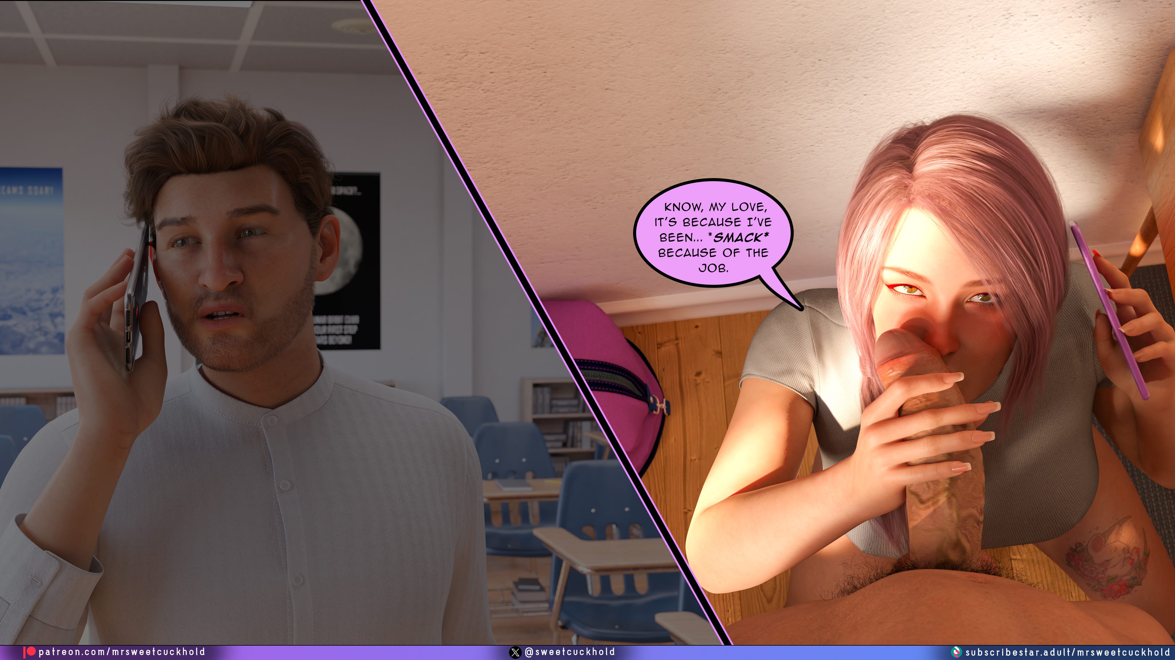 Undercover Betrayal [Mr.SweetCuckhold] - Chapter 7 — Page 47