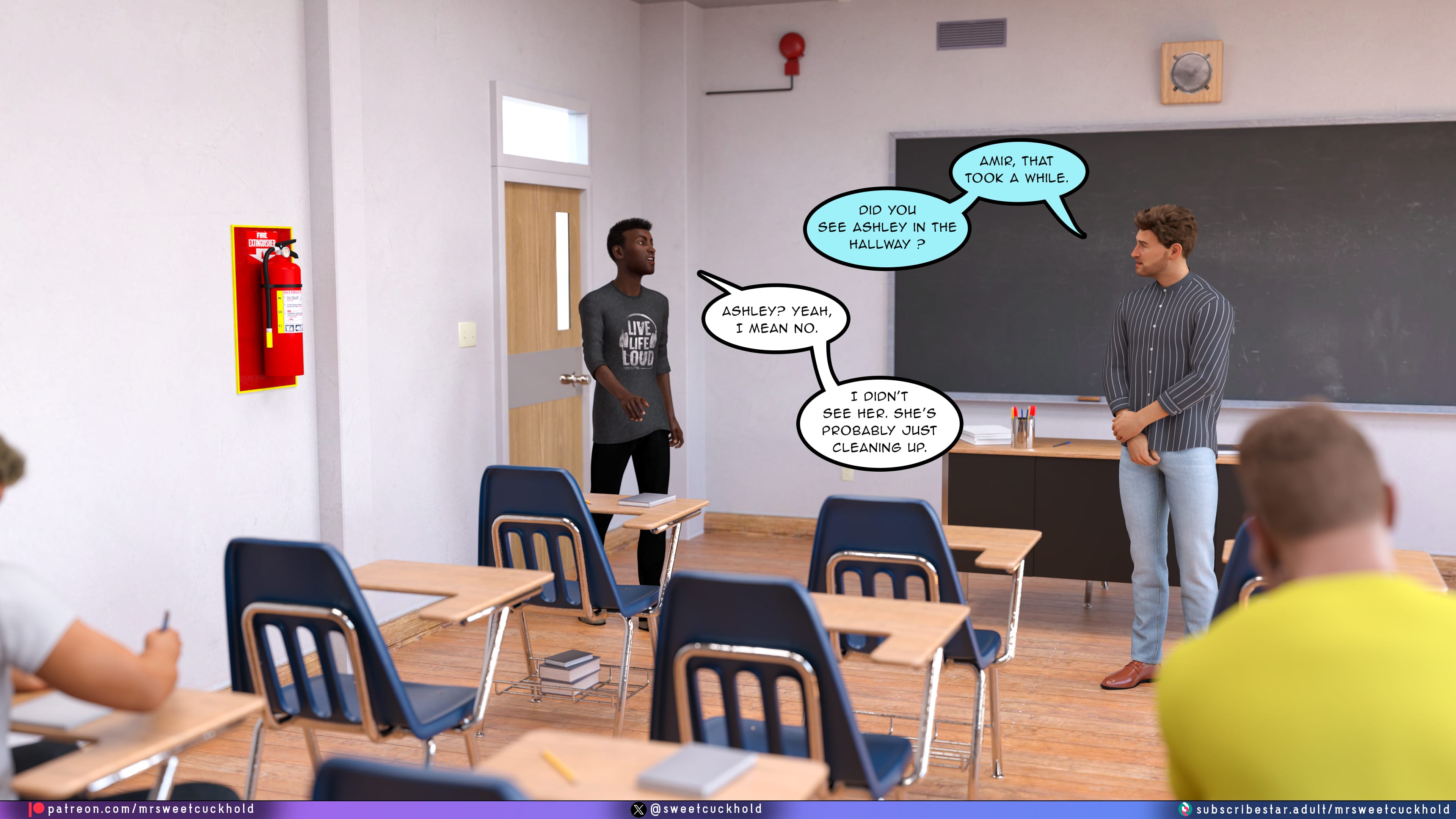 Undercover Betrayal [Mr.SweetCuckhold] - Chapter 8 — Page 100