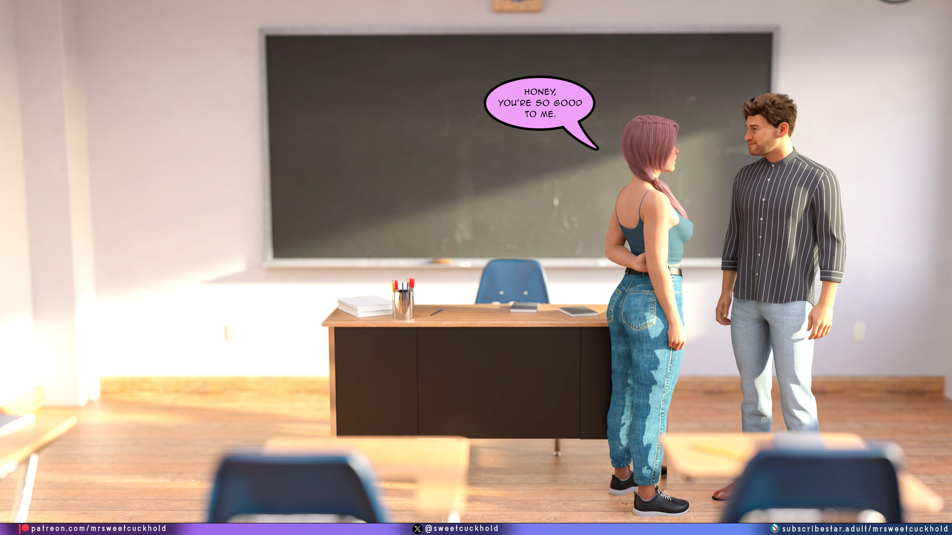 Undercover Betrayal [Mr.SweetCuckhold] - Chapter 8 — Page 107