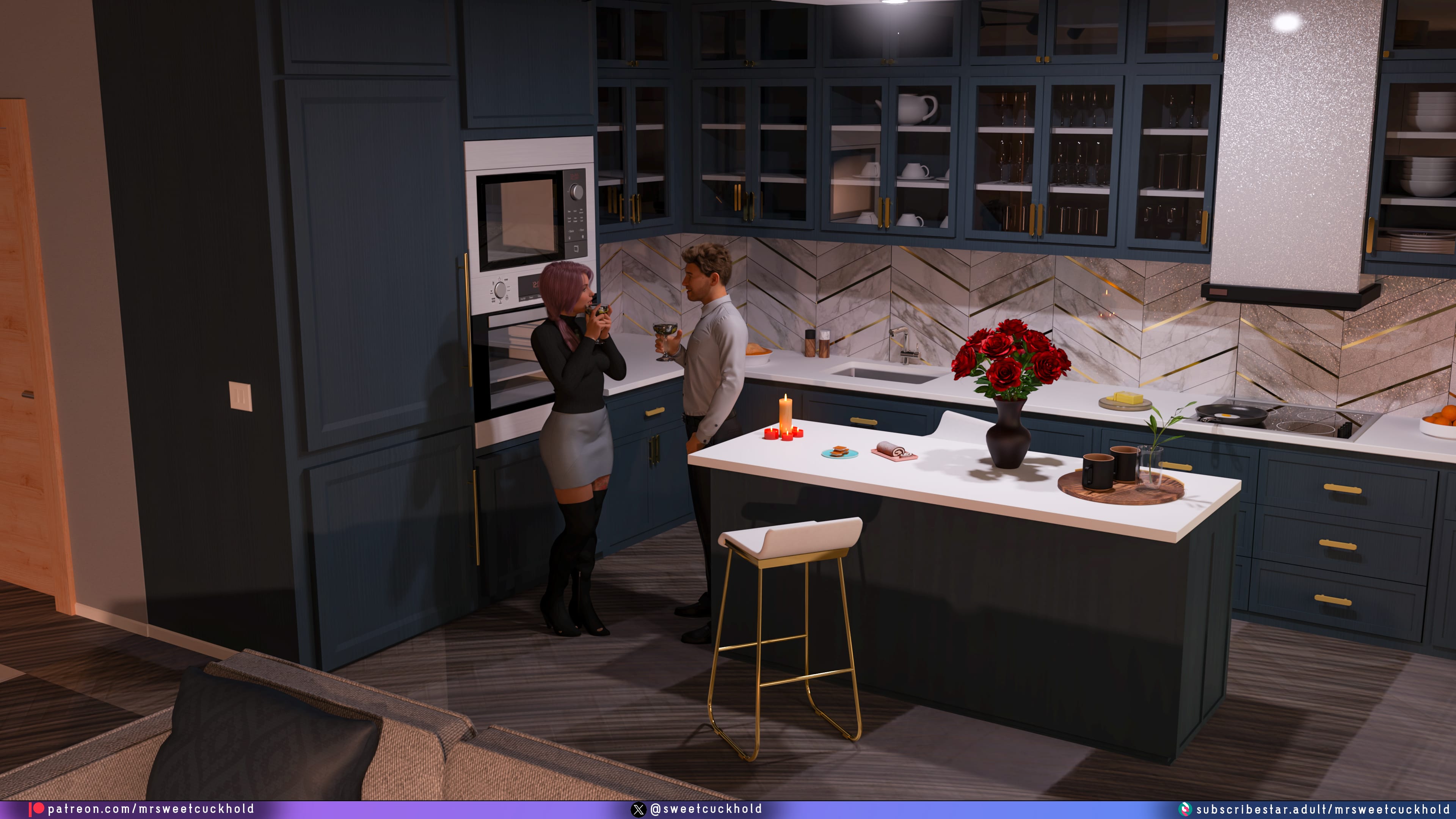 Undercover Betrayal [Mr.SweetCuckhold] - Chapter 8 — Page 140