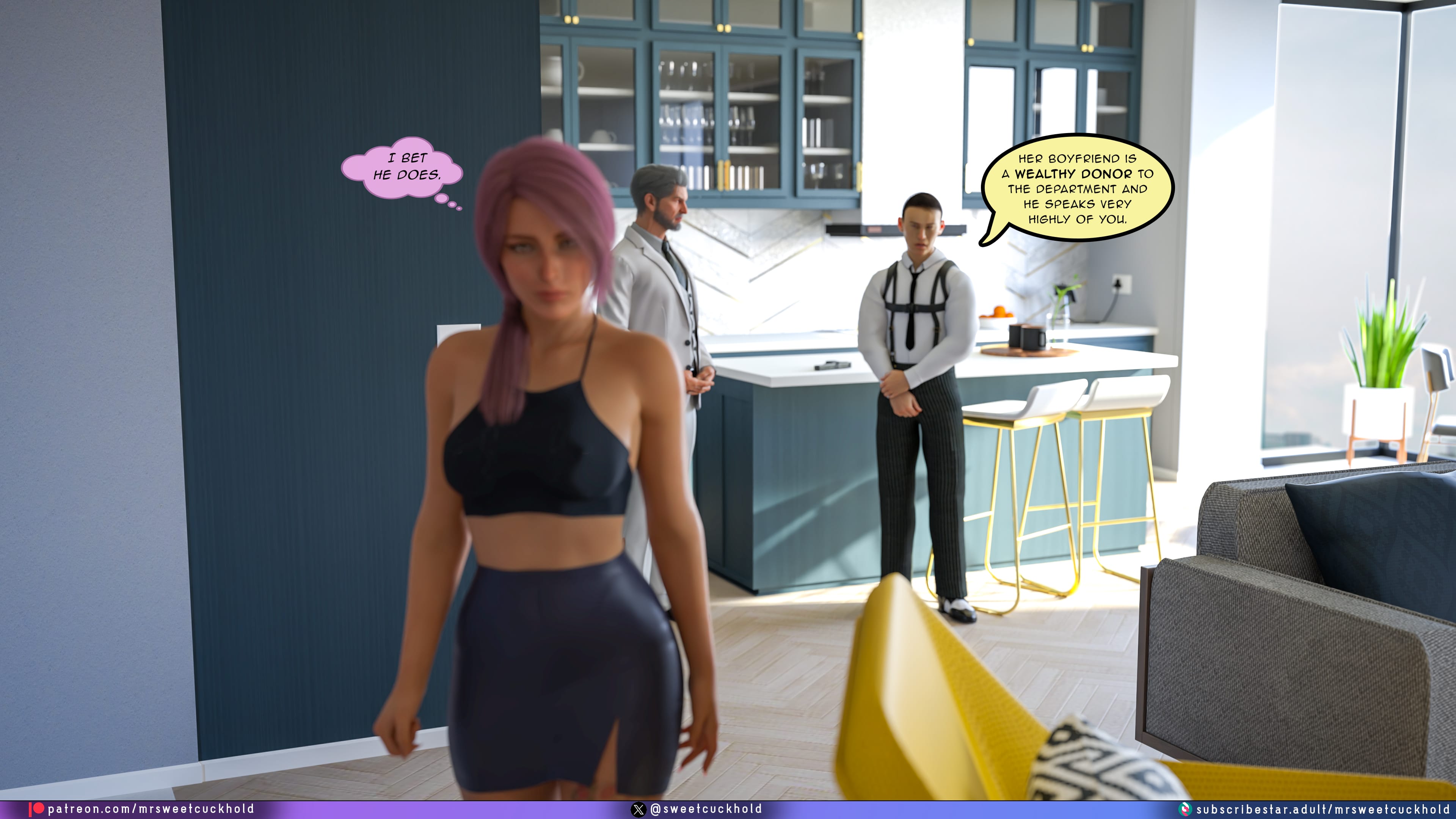 Undercover Betrayal [Mr.SweetCuckhold] - Chapter 8 — Page 43