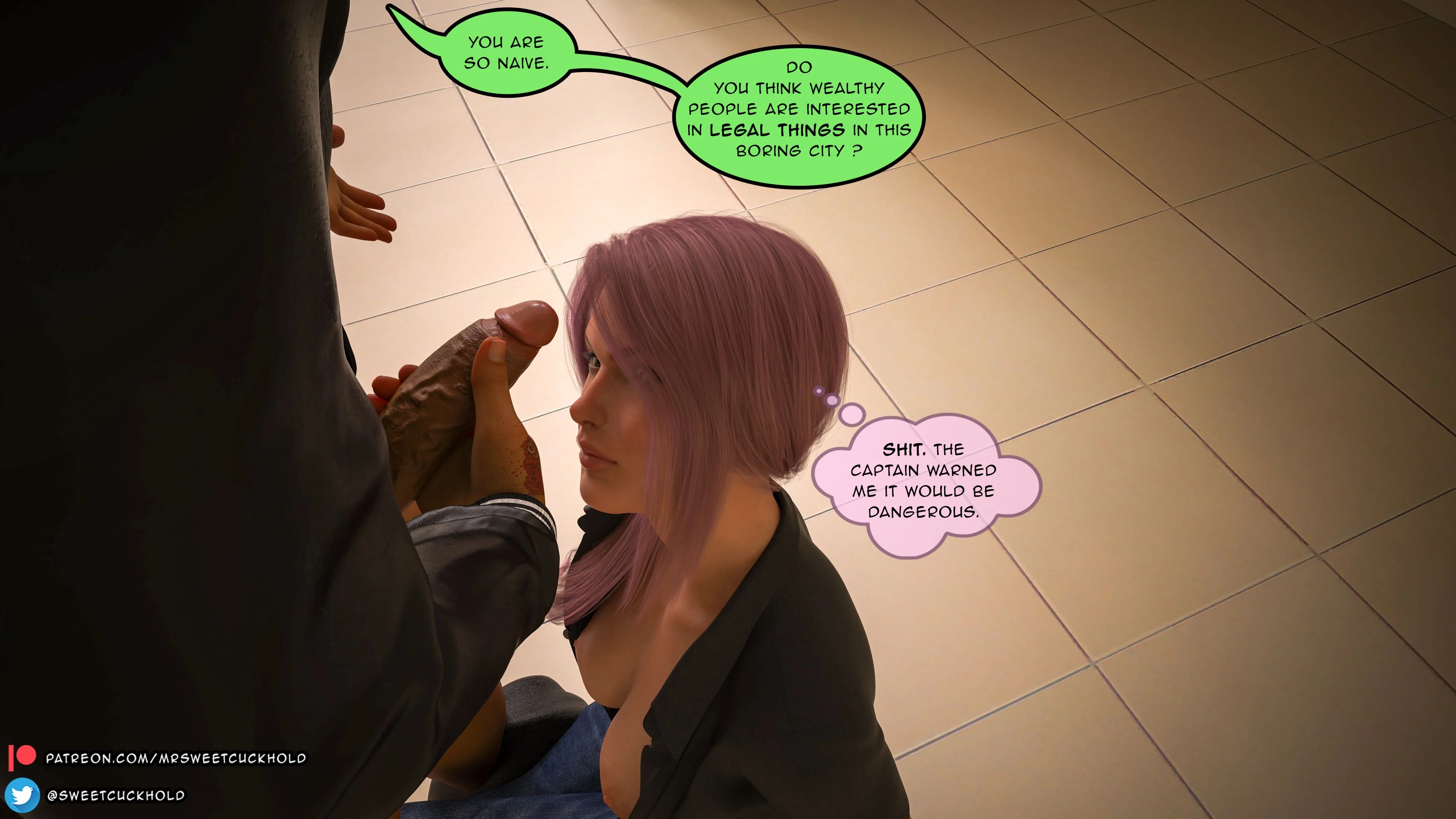 Undercover Betrayal [Mr.SweetCuckhold] - Chapter 1 — Page 109