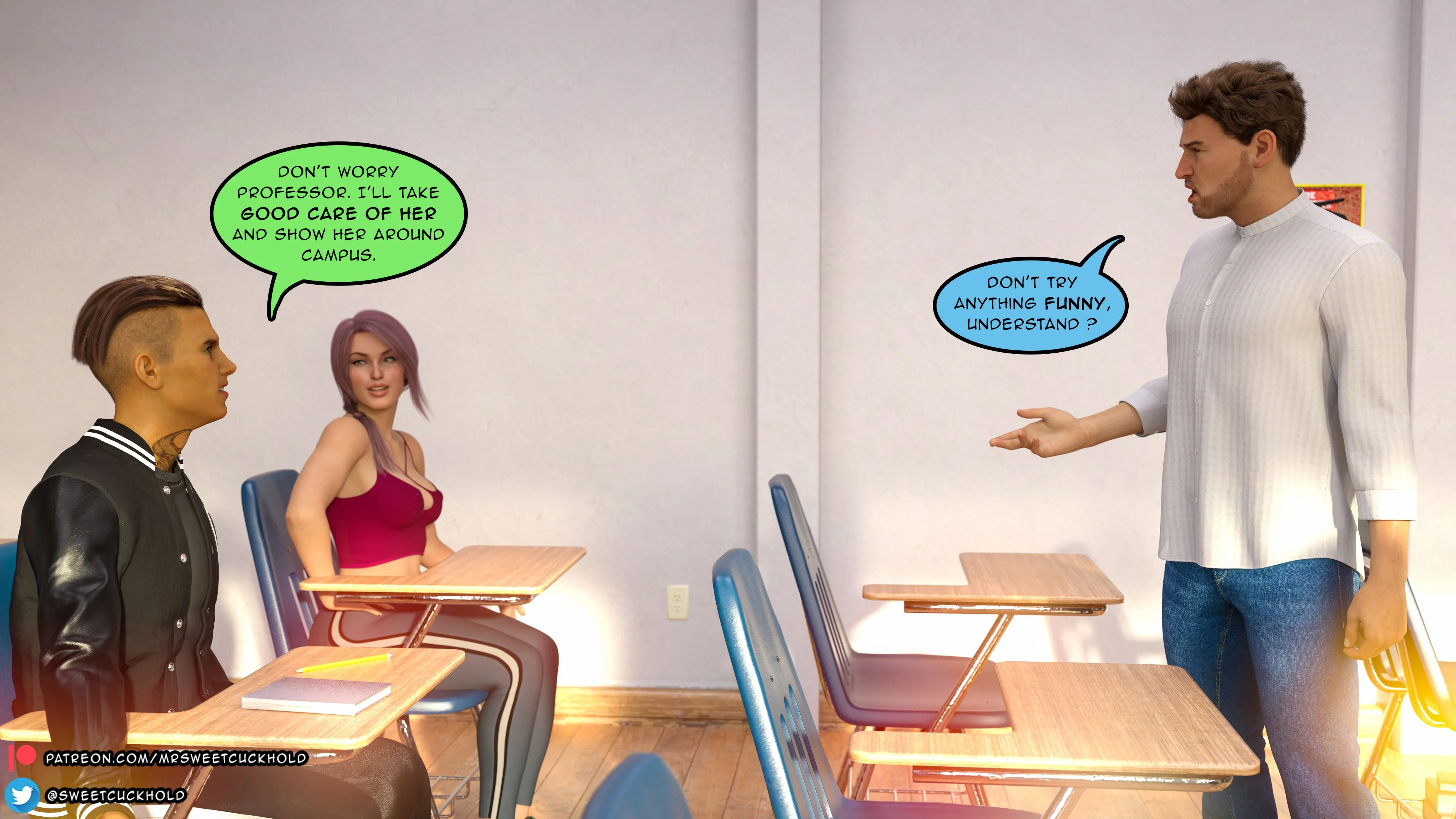 Undercover Betrayal [Mr.SweetCuckhold] - Chapter 1 — Page 55