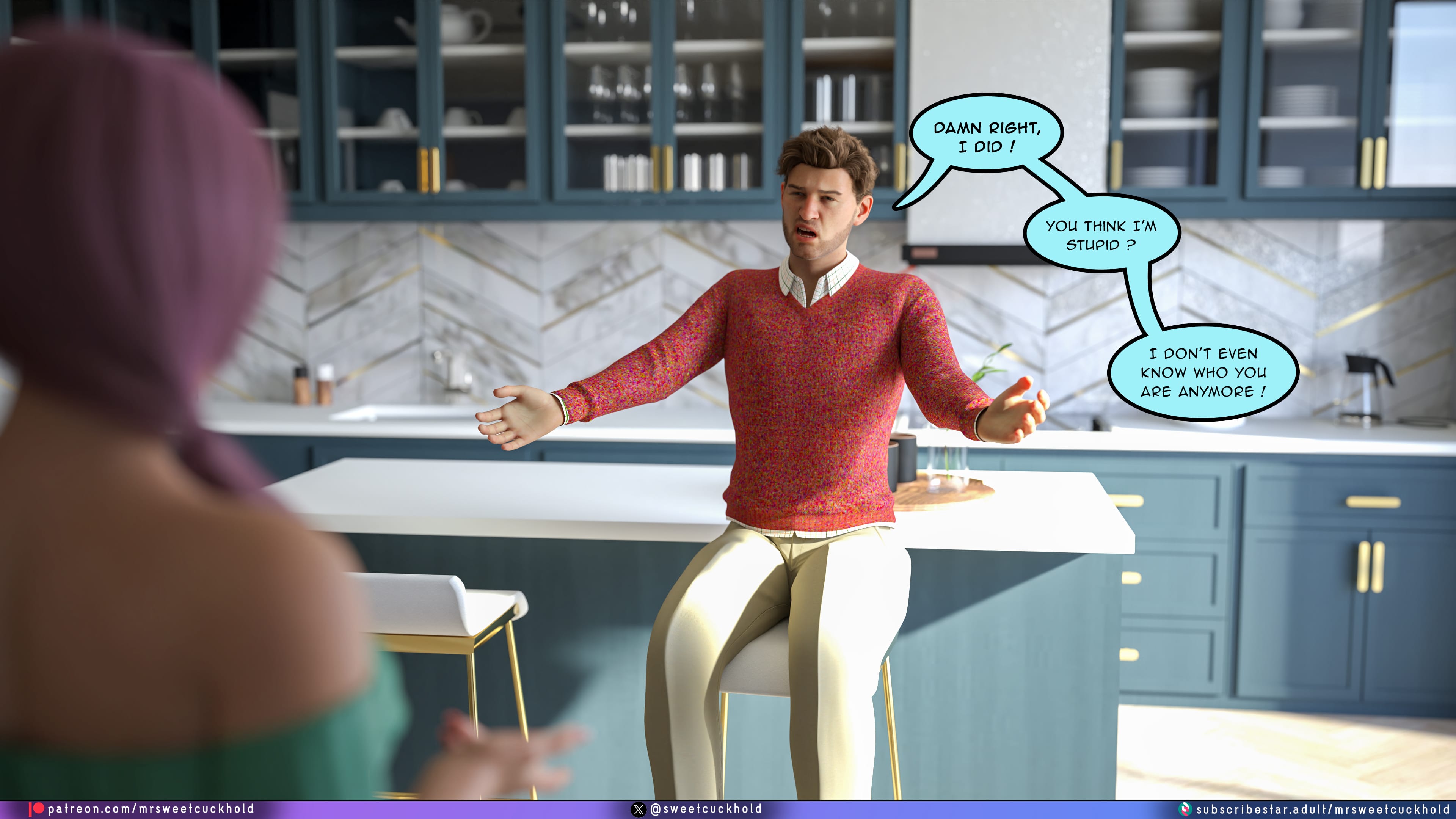 Undercover Betrayal [Mr.SweetCuckhold] - Chapter 6 — Page 36