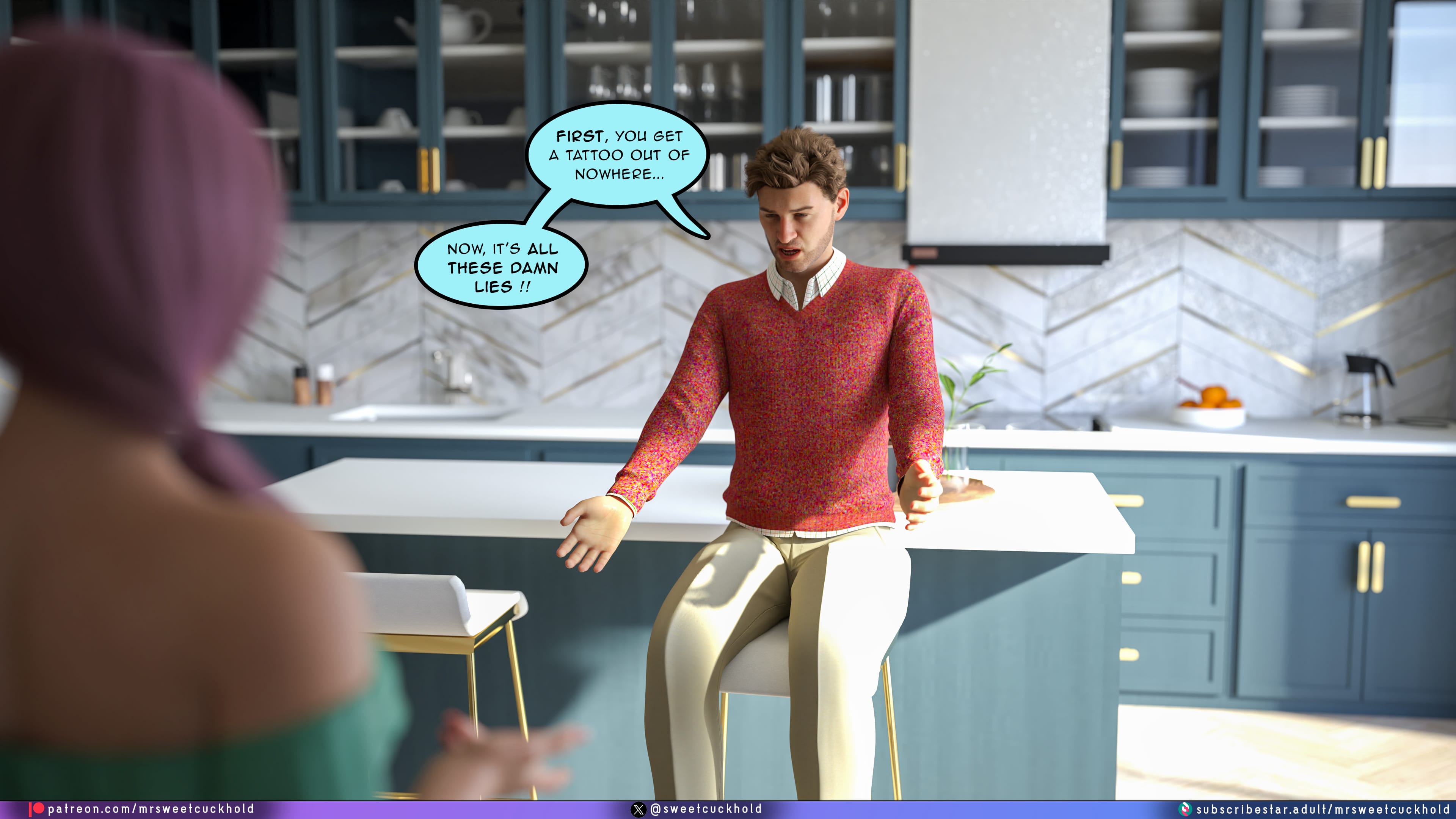 Undercover Betrayal [Mr.SweetCuckhold] - Chapter 6 — Page 37