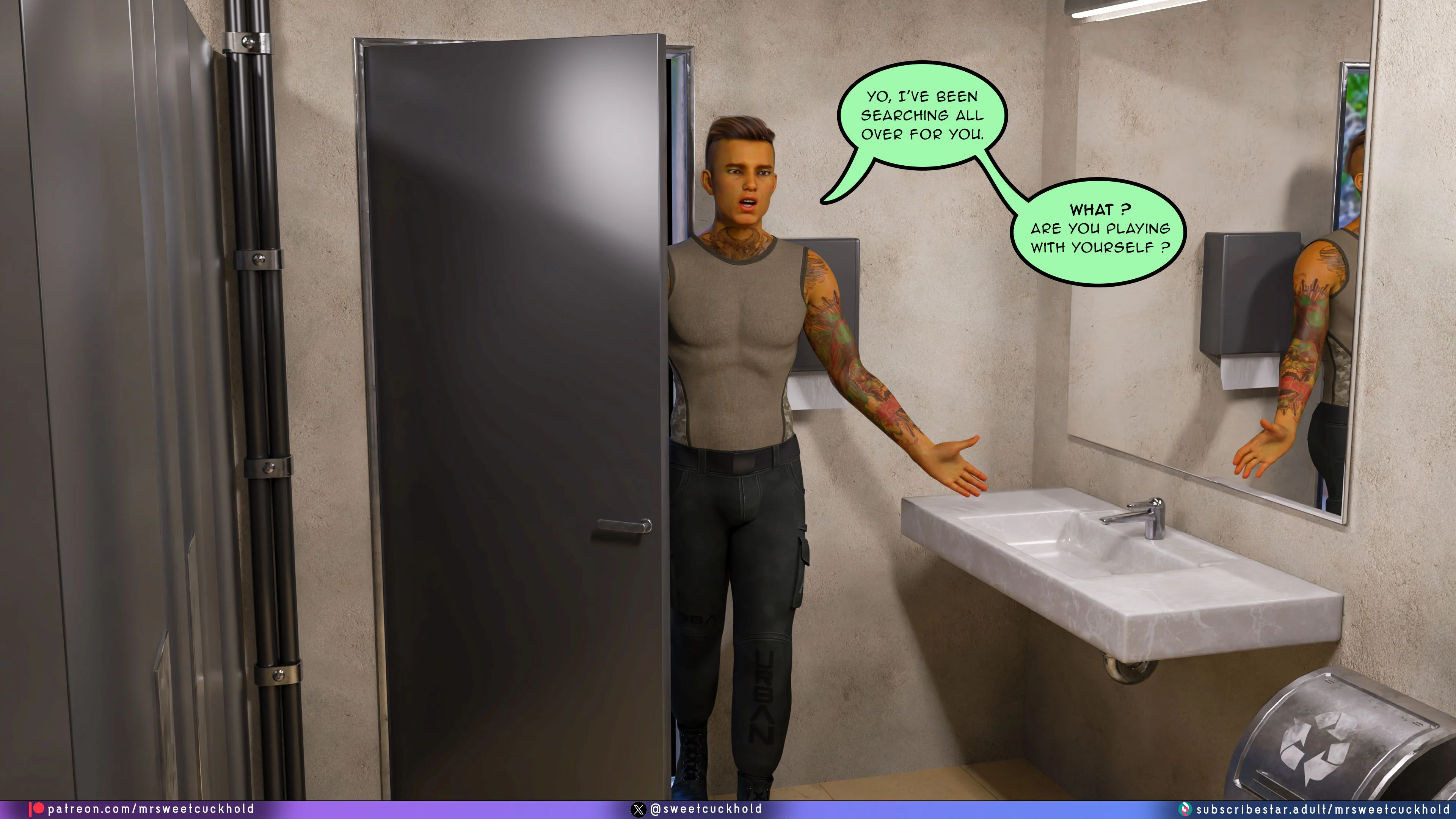 Undercover Betrayal [Mr.SweetCuckhold] - Chapter 4 — Page 105