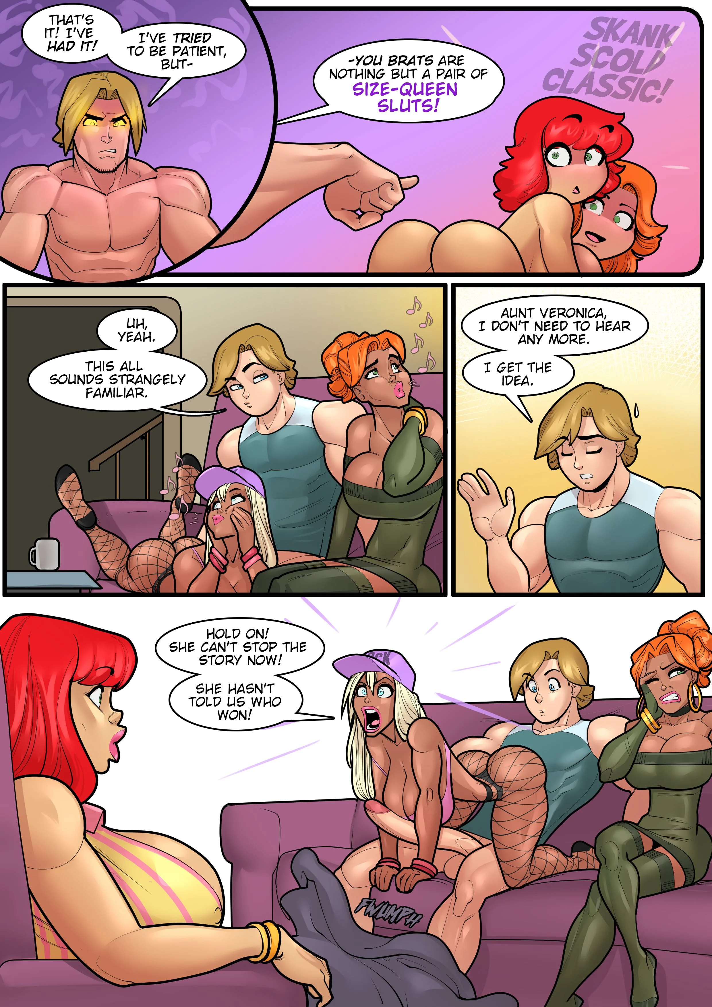 My Mom And Sister Are Size Queen Sluts [Rabies T Lagomorph] - Chapter 4 — Page 29