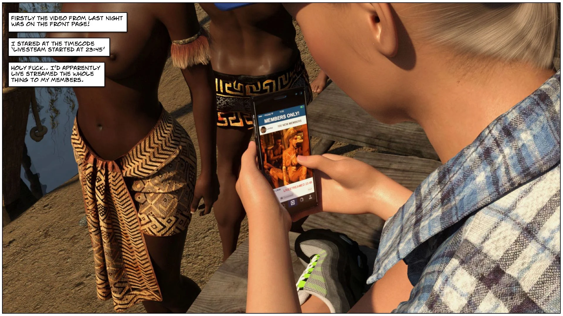 Blackmaled [Sexy3DComics] - Chapter 2 — Page 39