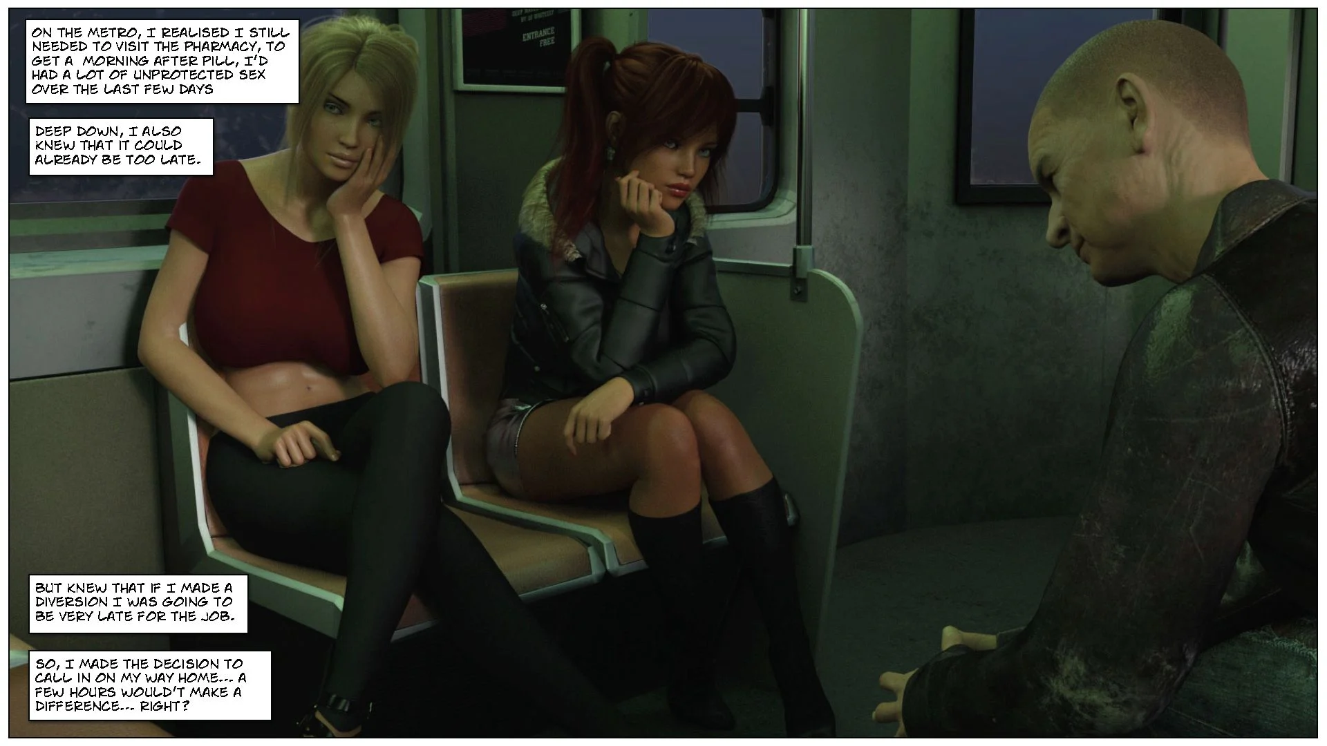 Blackmaled [Sexy3DComics] - Chapter 3 — Page 21