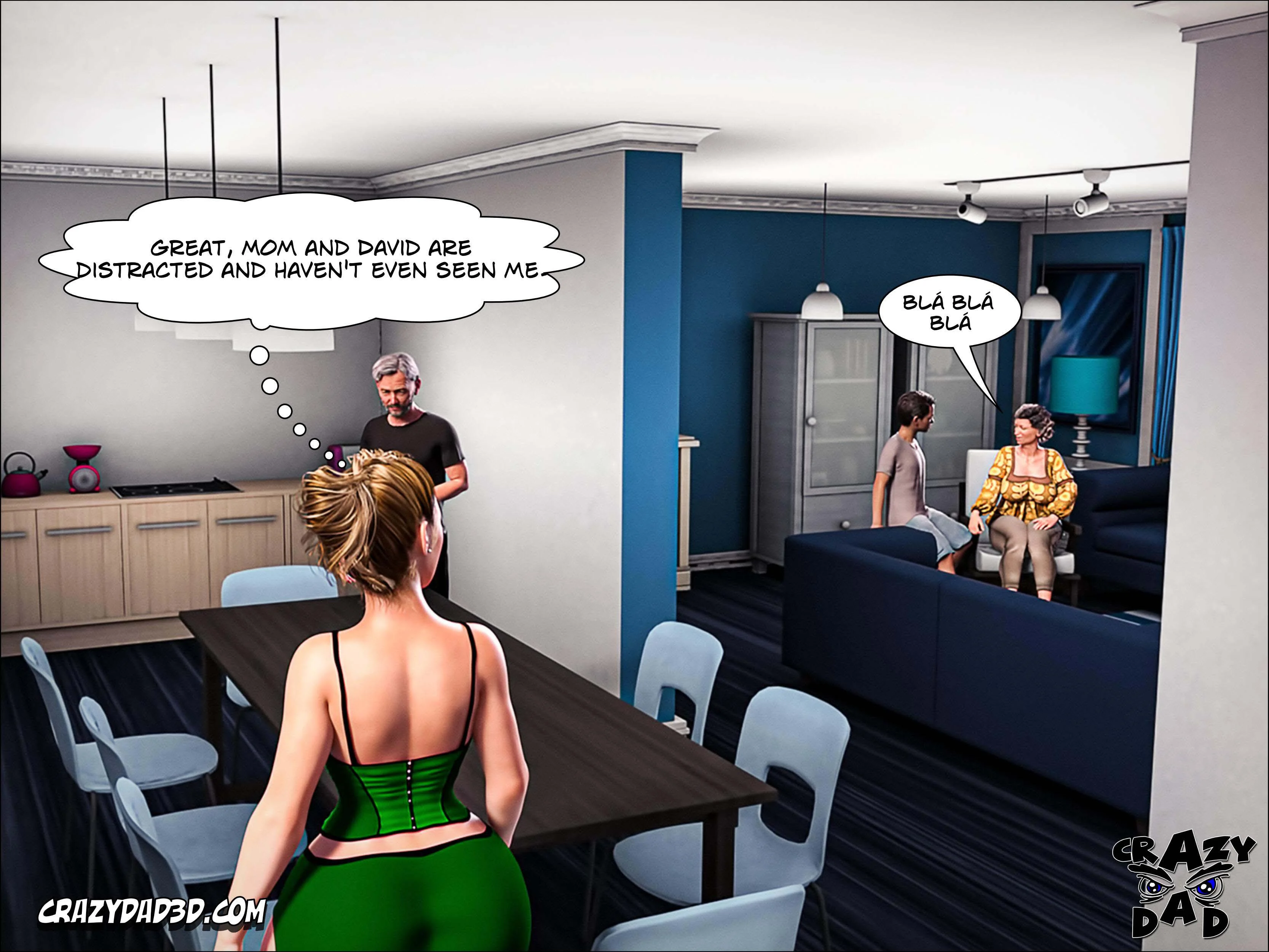 Father-In-Law At Home [CrazyDad3D] - Chapter 18 — Page 49