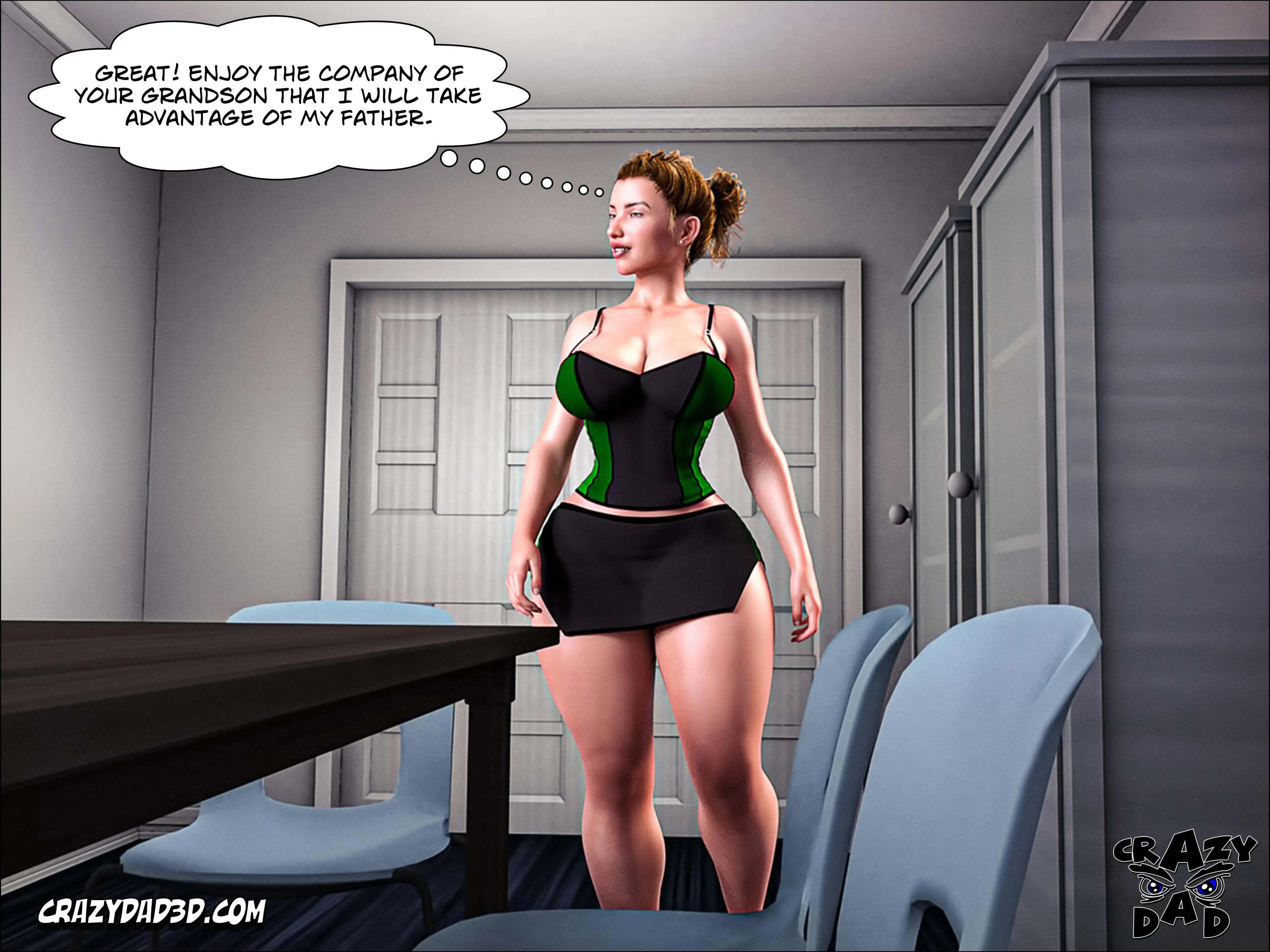 Father-In-Law At Home [CrazyDad3D] - Chapter 18 — Page 51