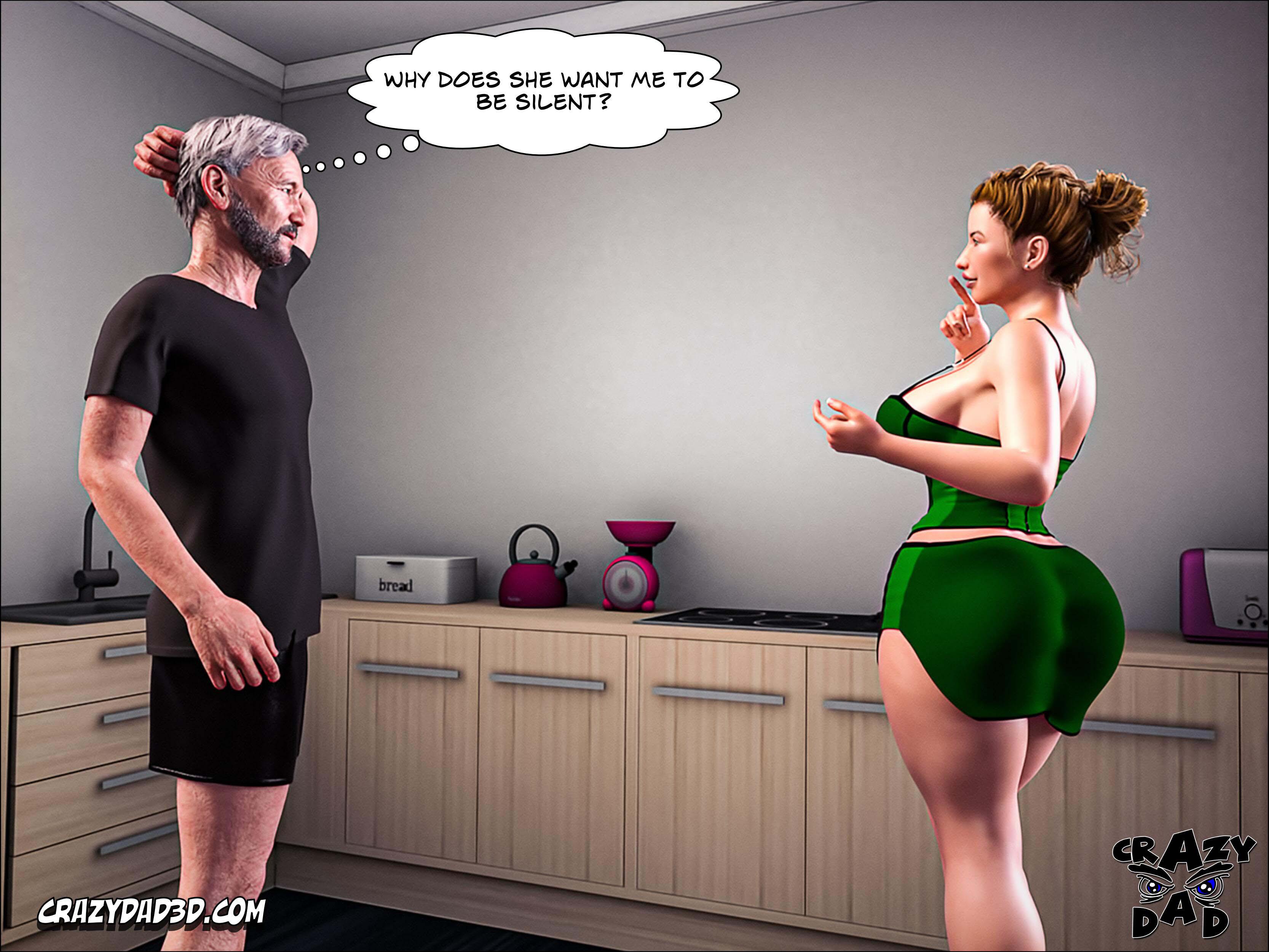 Father-In-Law At Home [CrazyDad3D] - Chapter 18 — Page 56