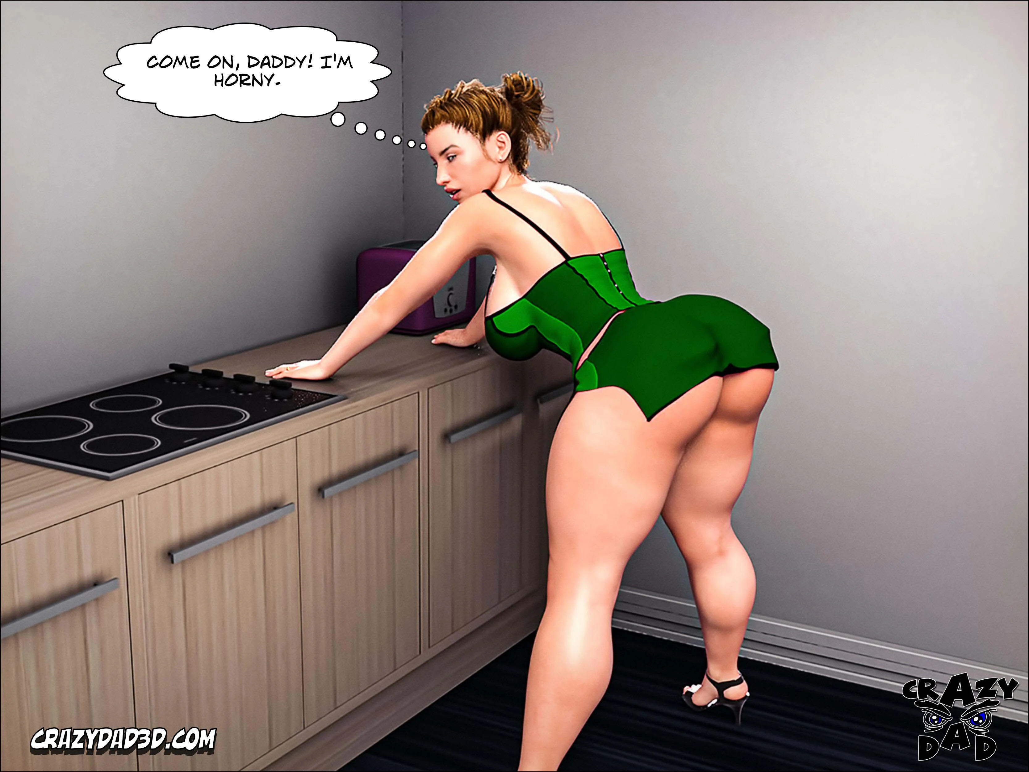 Father-In-Law At Home [CrazyDad3D] - Chapter 18 — Page 57