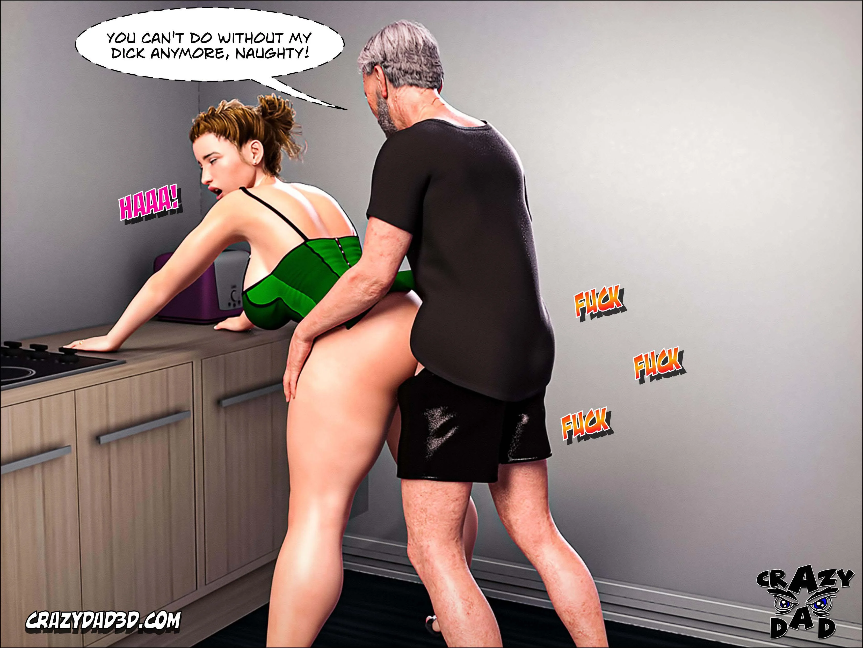 Father-In-Law At Home [CrazyDad3D] - Chapter 18 — Page 62